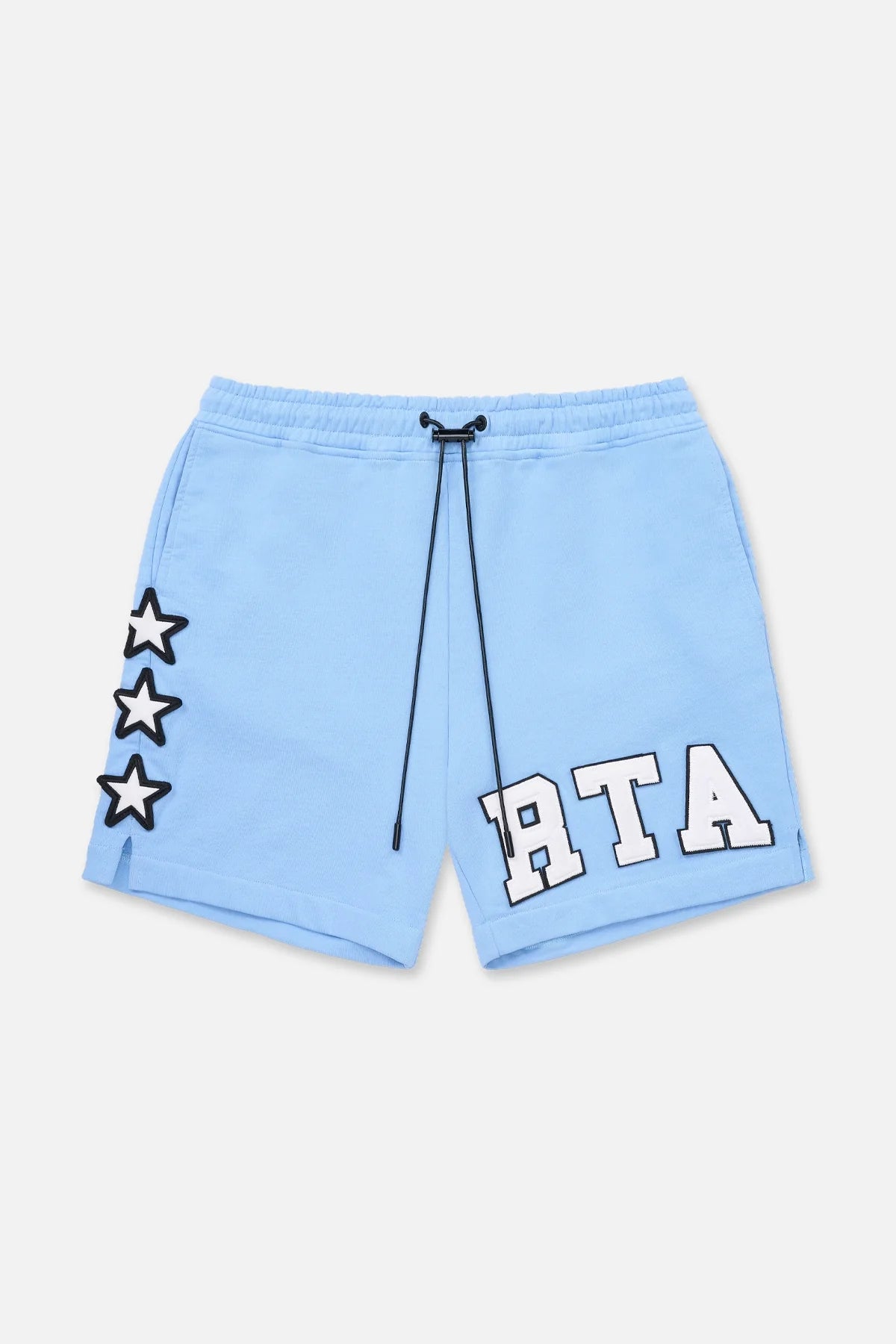 RTA Clyde Sky Blue Collegiate Shorts - Comfortable Vintage-Inspired Athletic Shorts for Men | Perfect for Gym, Running, Basketball and Casual Wear
