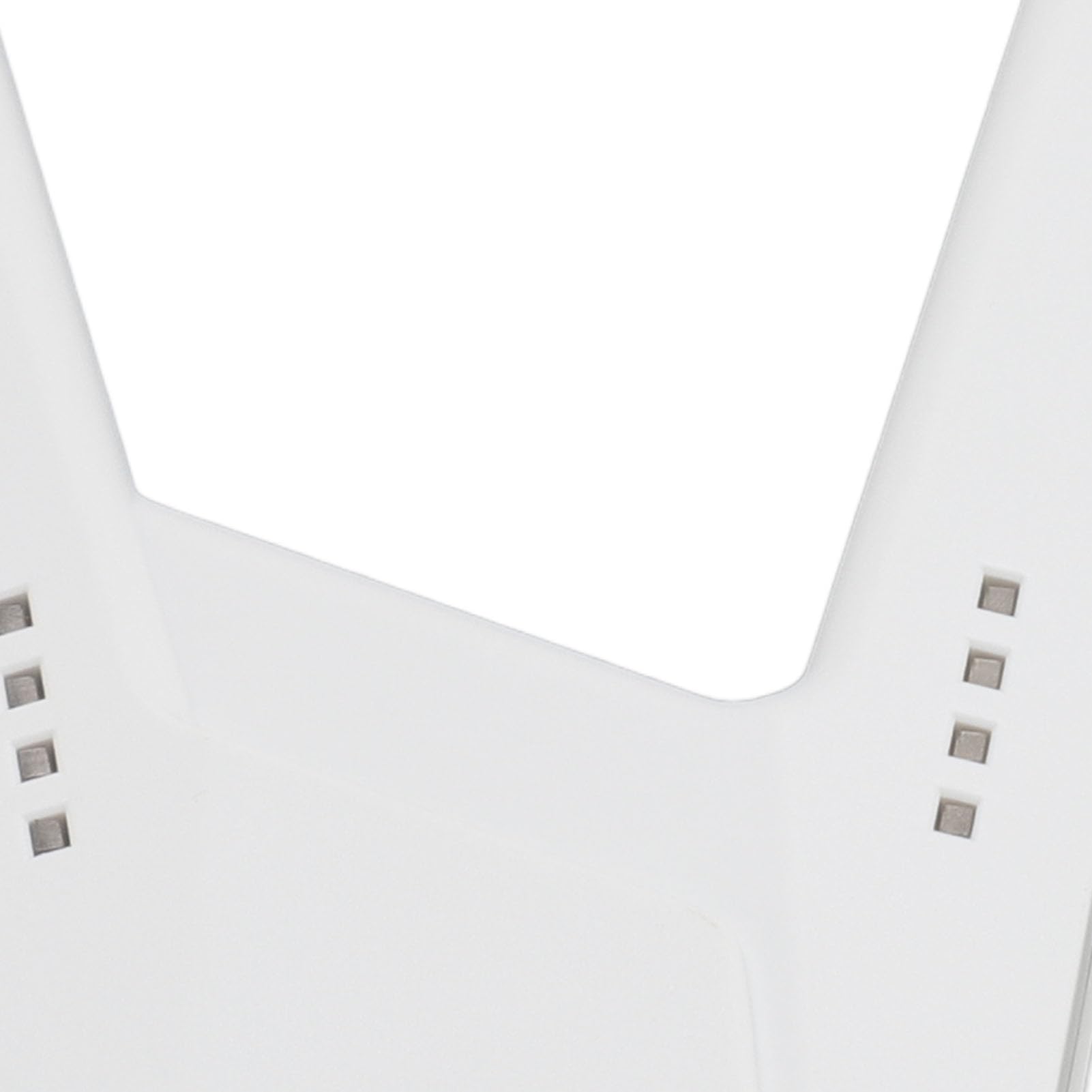 Game Controller Charger with LED - Compact ABS Design for Comfortable Gaming (White) - Perfect for PS5/Xbox Accessories