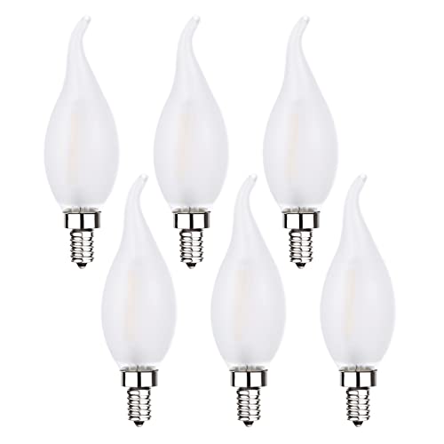 Ca11 2w Frosted 4000k-6pack