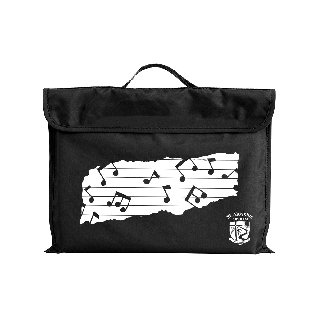 St Aloysius Chisholm Eco-Friendly Melody Music Bag - Black | Waterproof Instrument Case for Guitar, Violin & Ukulele | Perfect for Travel, School & Outdoor Performances