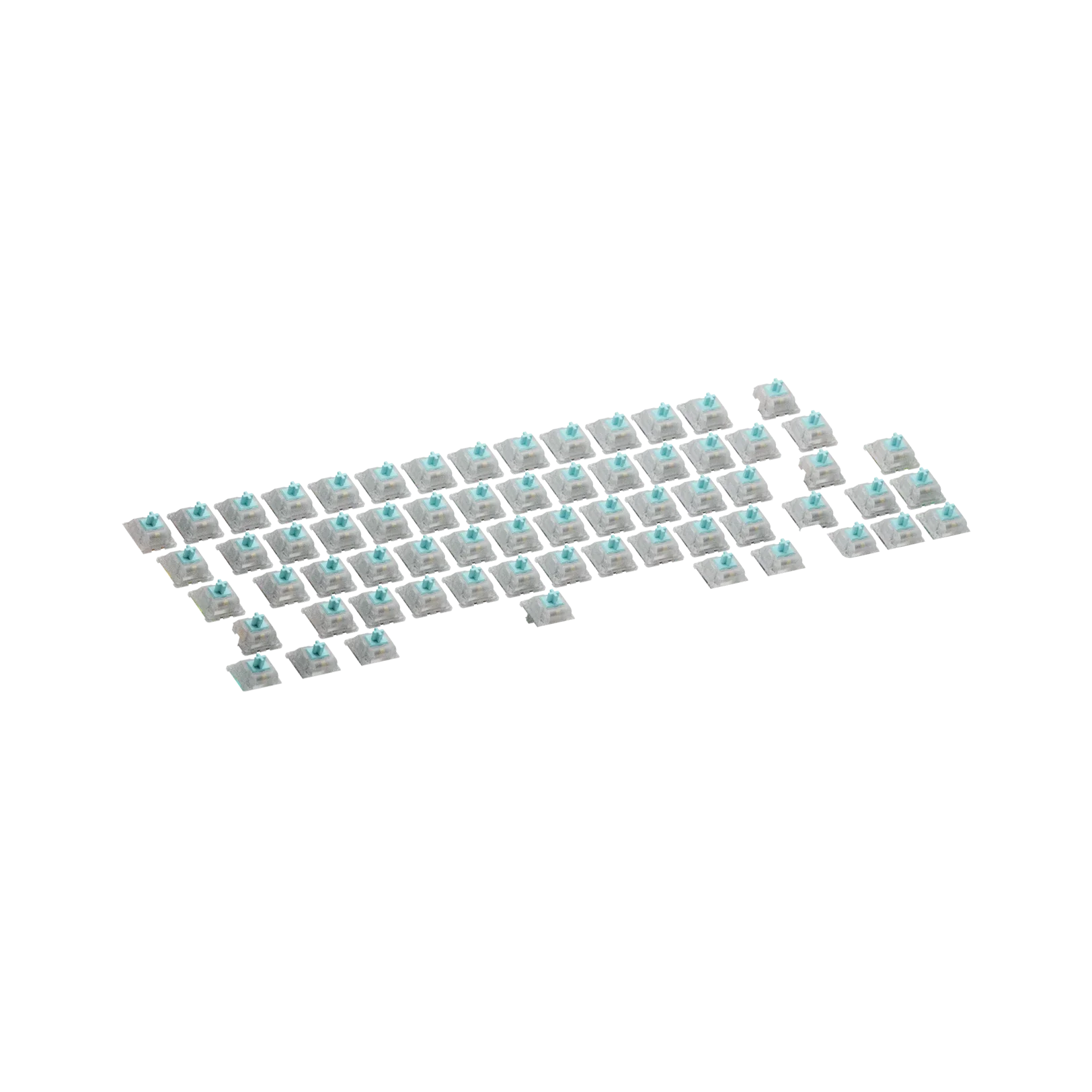Glorious Lynx Silent MX 65 ANSI Mechanical Keyboard Switches - Linear & Quiet for Gaming, Typing & Office Use