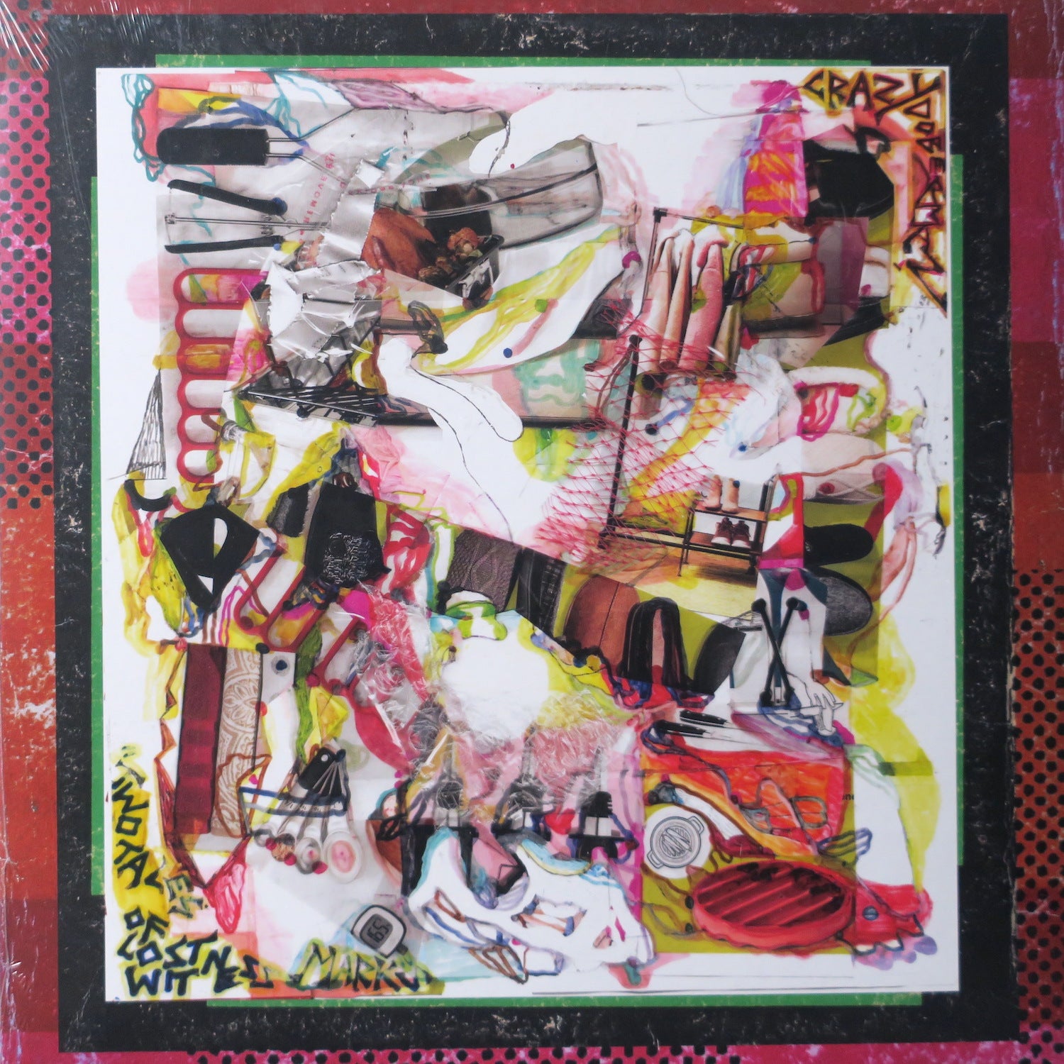 CRAZY DOBERMAN 'Two Tales Of Lost Witness Marks' Vinyl LP (2021 Experimental Free Jazz Record) - Perfect for Jazz Collectors & Avant-Garde Music Lovers