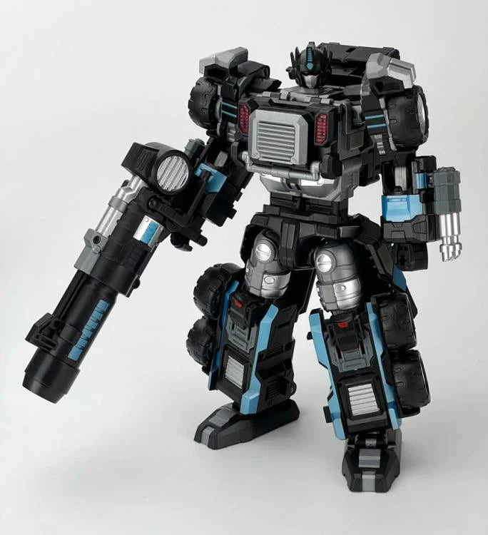 Fans Hobby Master Builder MB-15B Black Naval Commander 6-Inch Collectible Action Figure - Highly Articulated Poseable Model for Display, Photography & Gifts