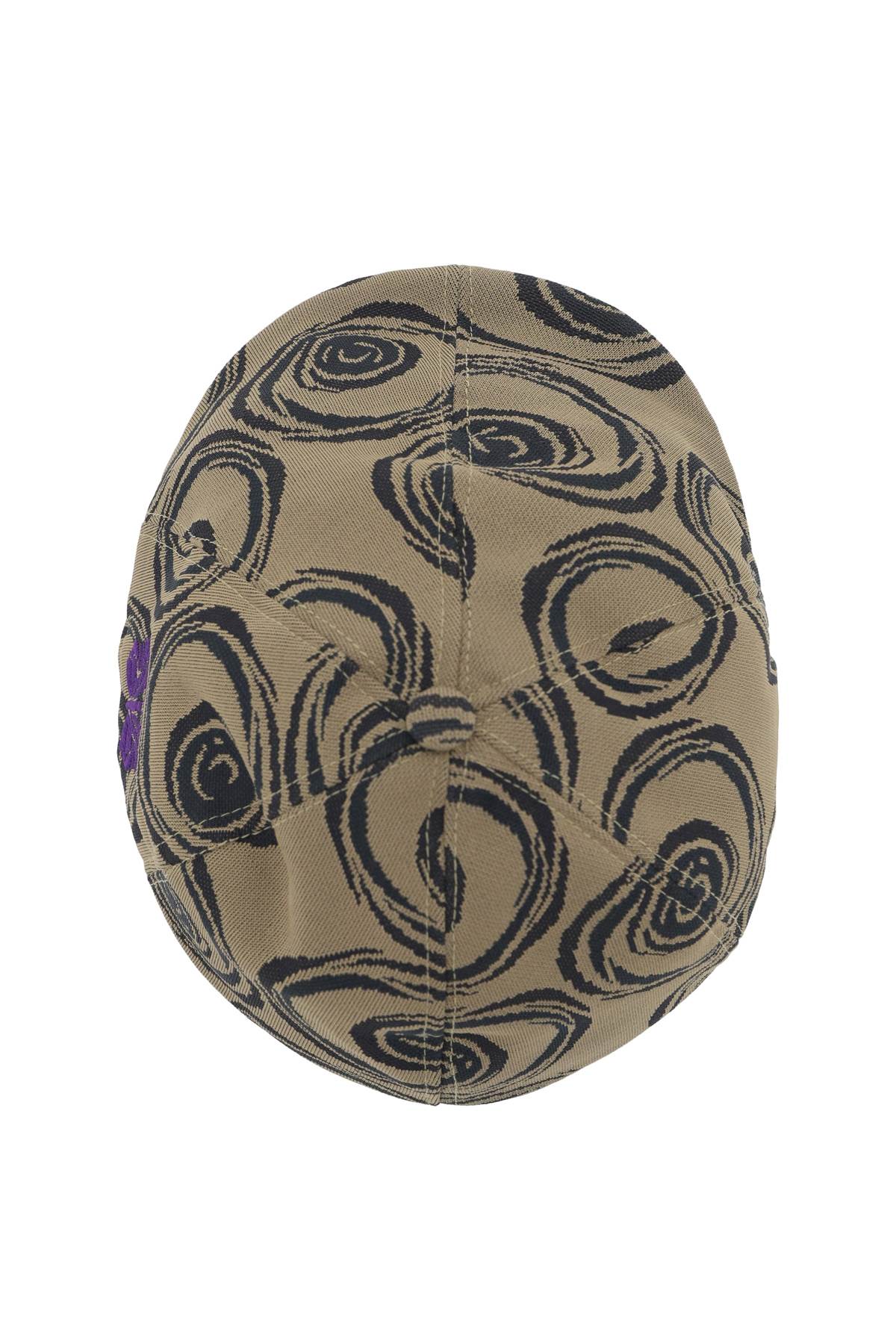 Baracuta x Needles Jacquard Jersey Flat Cap - Stylish Men's Fashion Hat for Casual & Outdoor Wear