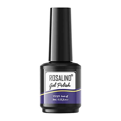 Permanent Gel Nail Polish Kit - 9ml Base Coat & Top Coat for Long-Lasting Manicure, Semi-Cured Gel Varnish, Salon Quality DIY Nail Art (Size F2, One Size) | Perfect for Home Manicures, Nail Salons & Professional Nail Artists