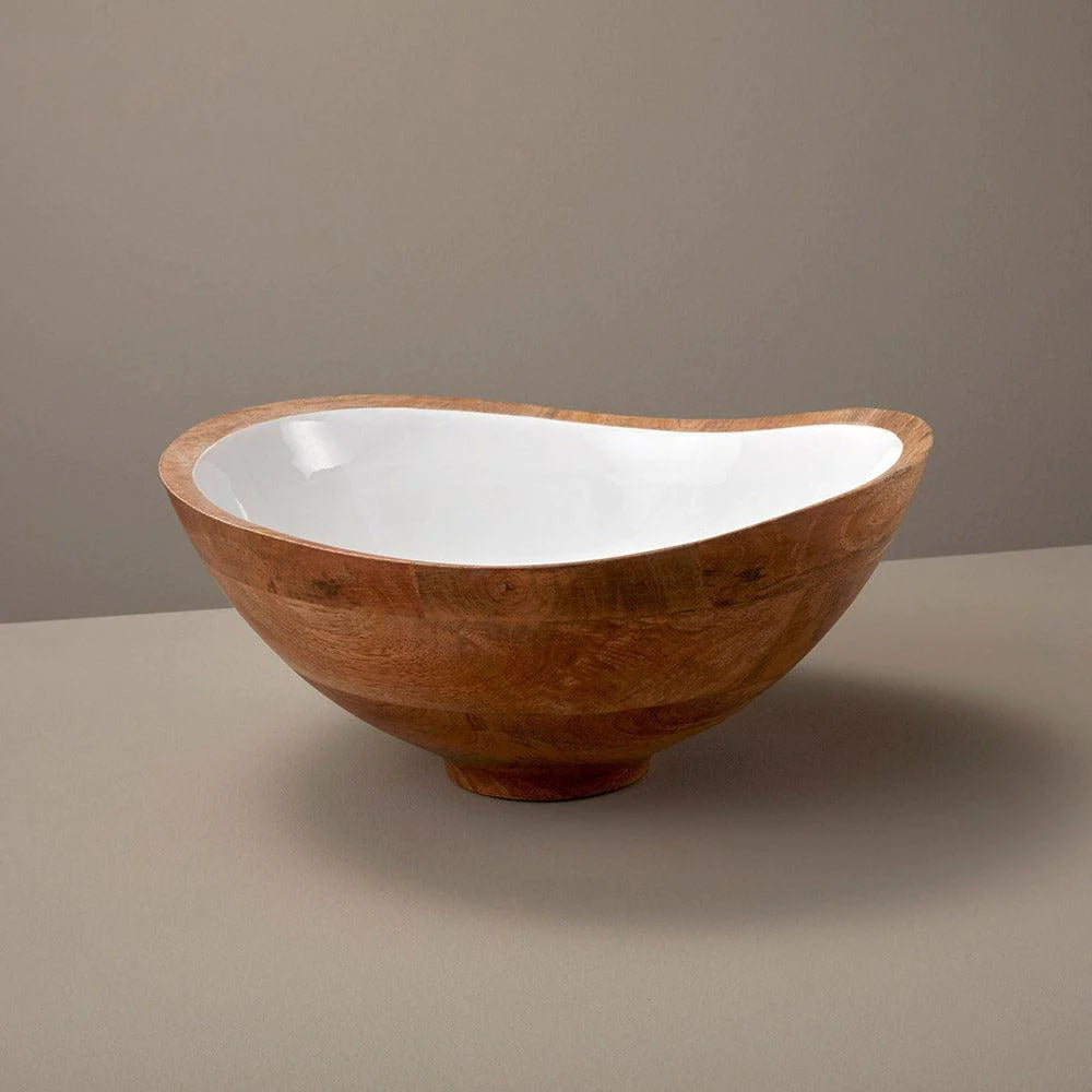 Premium Madras Large Bowl - Handcrafted Ceramic Serving Bowl for Salads, Pasta & Soups - Perfect for Dining, Entertaining & Home Decor