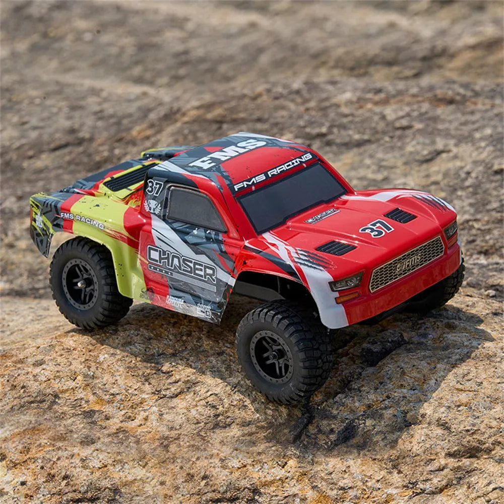 FMS FSC24 1/24 Scale 4WD RC Short Course Truck - 2 Speed Transmission, Metal Differential - High Performance Off-Road Racing & Backyard Bashing for Adults & Kids