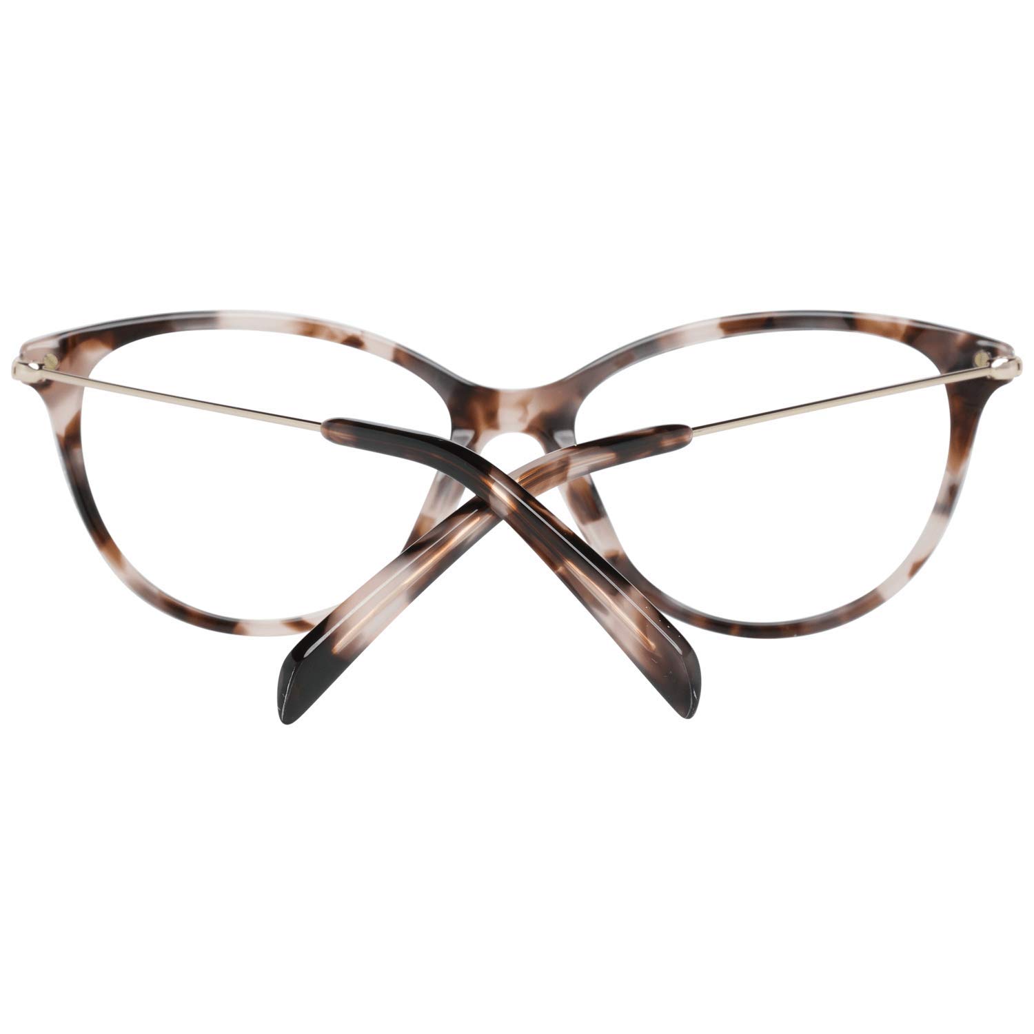 Emilio Pucci EP5082 Havana Colored Eyeglass Frames with Matching Lenses - Stylish Designer Optical Glasses for Women & Men | Perfect for Everyday Wear, Office, and Fashion Accessories