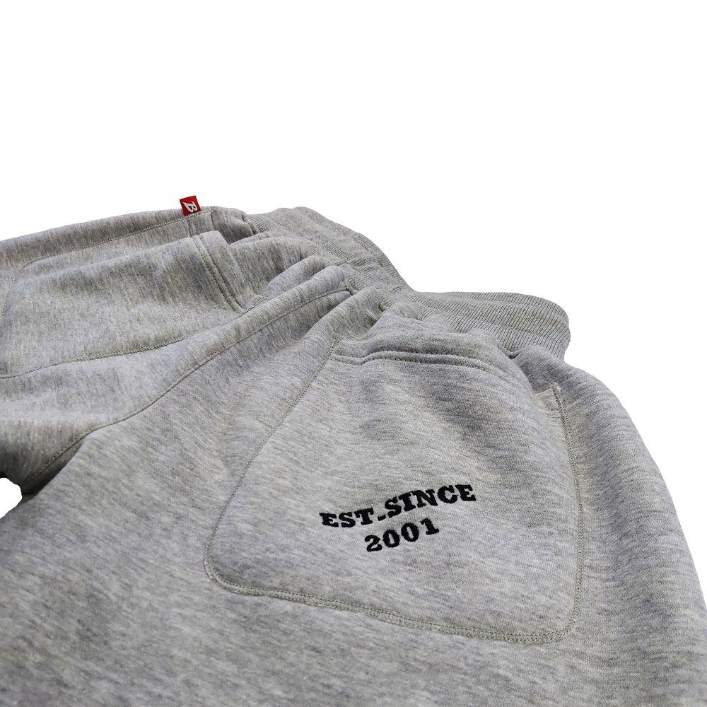 Brachial Tracksuit Pants - Comfortable Grey Melange Joggers for Men & Women | Perfect for Gym, Running, and Casual Wear