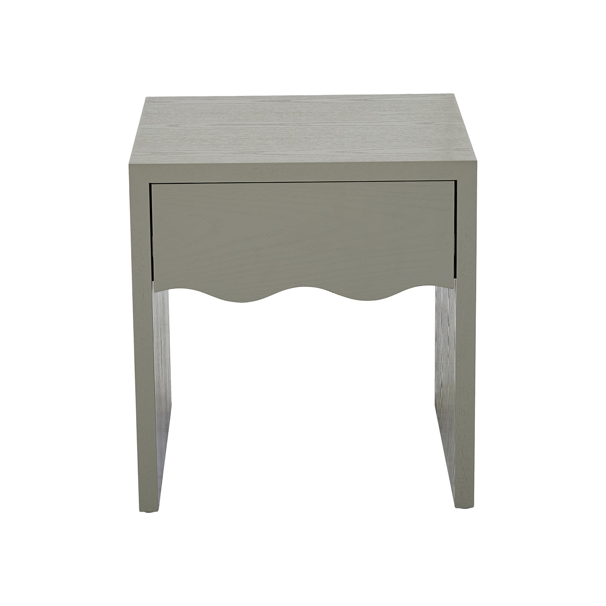 Modern Wooden Nightstand with USB Ports & Drawer - Stylish Bedside Table for Small Spaces, Bedroom, Living Room, or Dorm Room