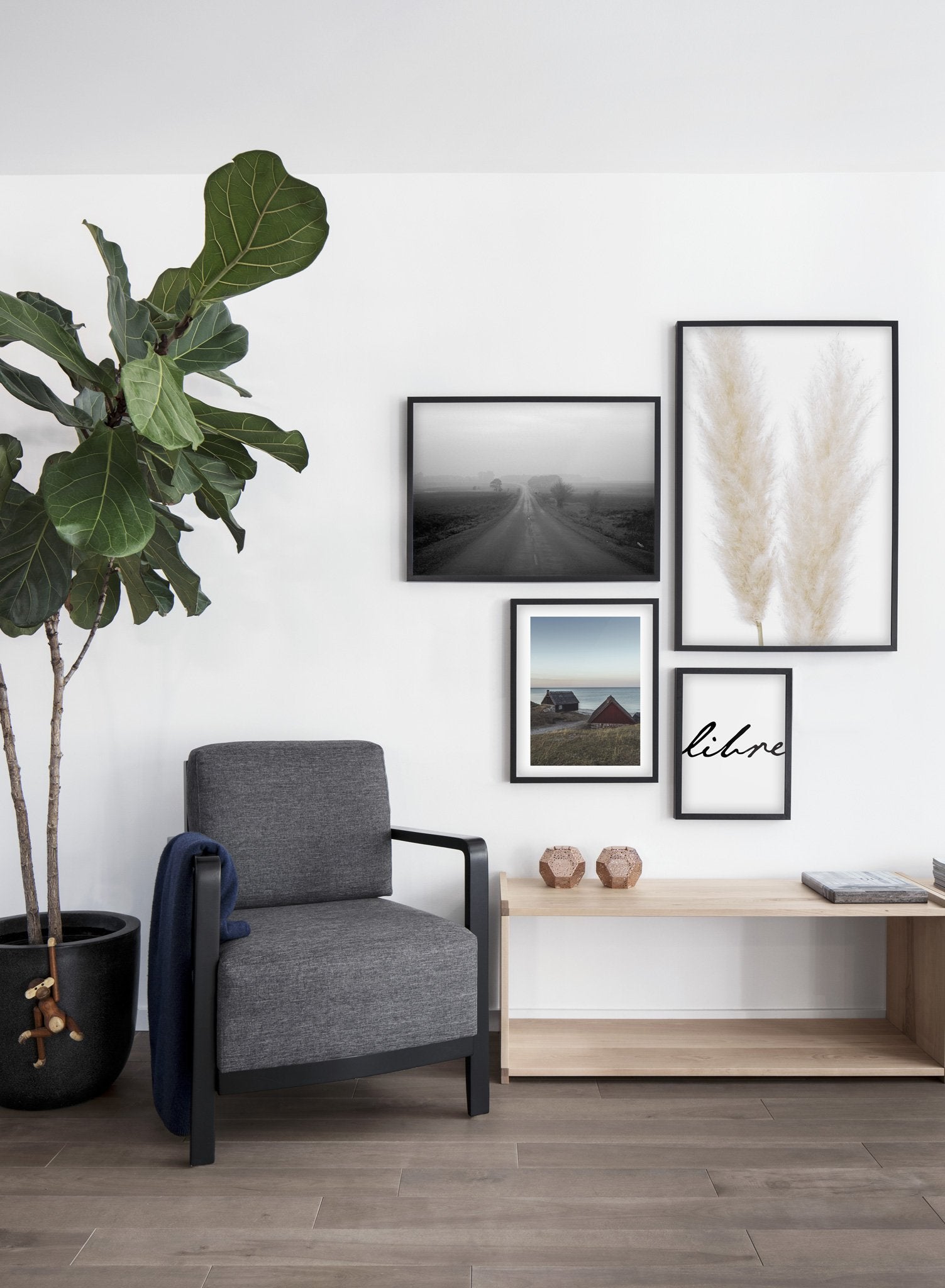 Ornamental Grasses Poster - Beautiful Landscape Wall Art Decor for Home & Office - Perfect for Living Room, Bedroom, or Garden Inspiration