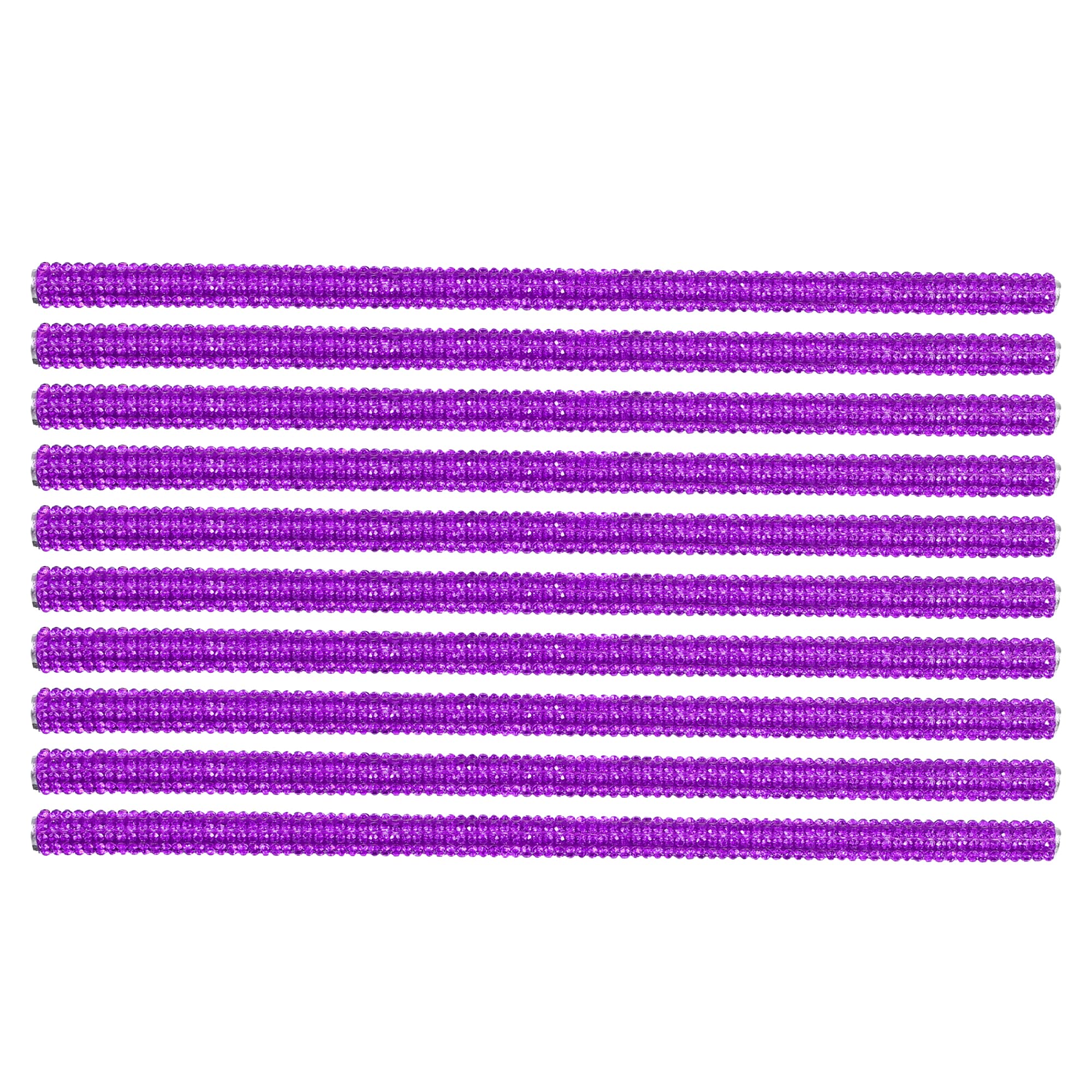 X AUTOHAUX 10-Pack Rhinestone Air Vent Decorations - Bling Car Interior Accessories for Straight Vents (Purple) | Add Sparkle to Your Vehicle's Dashboard & Upgrade Your Car's Style