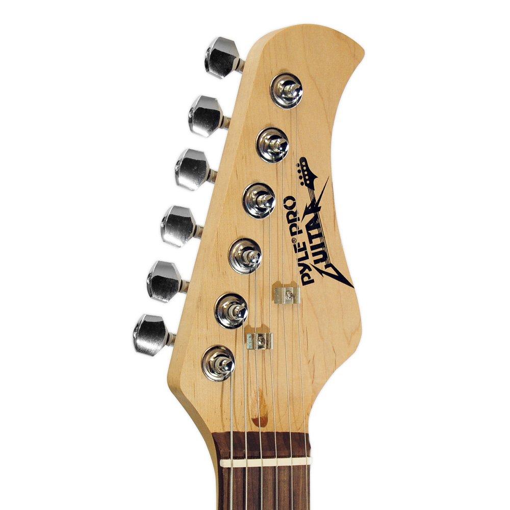 **Pyle Full Size Electric Guitar Kit for Kids - Beginner Starter Package with Amp, Case & Accessories - Perfect for Learning, Practice & Performances**