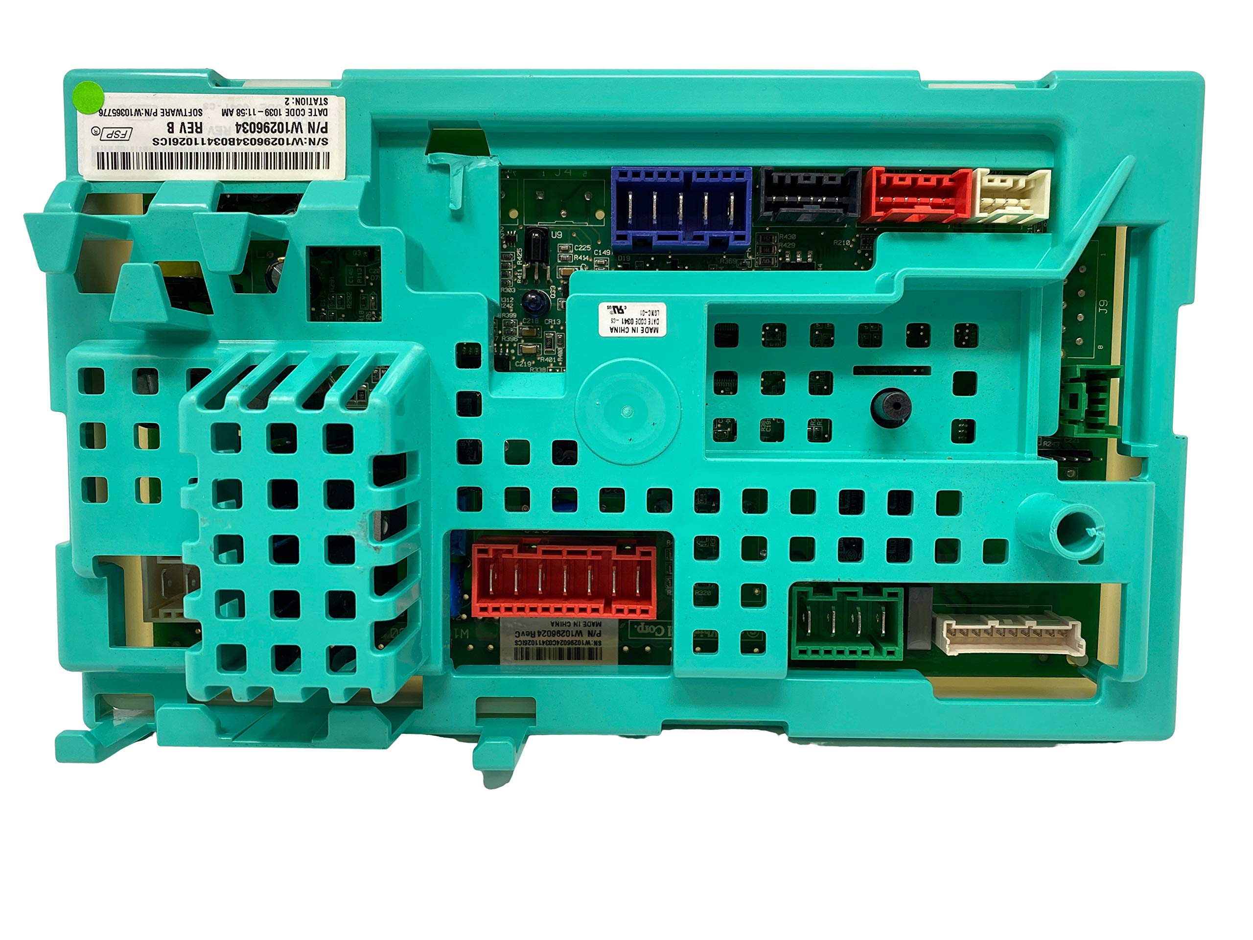 Refurbished W10296034 Washer Main Control Board - Compatible with Various Washing Machine Brands for Home Laundry Use