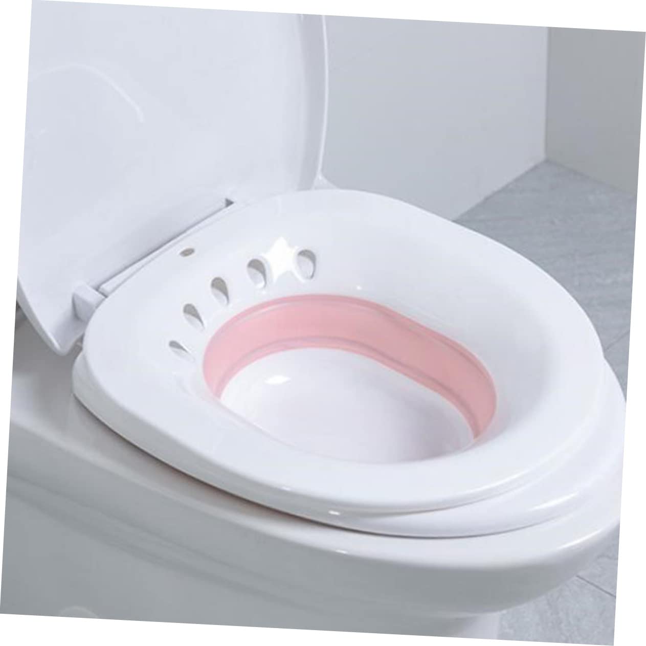 OSALADI Pregnancy Health Care - Foldable Bidet Toilet Seat for Women, Maternity & Postpartum Hygiene - Perfect for Home Bathroom Comfort