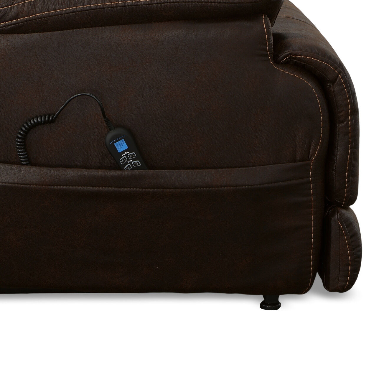 Clive Lift Recliner Chair for Elderly - Power Lift Assist Reclining Sofa with Remote Control - Perfect for Living Room, Bedroom & Home Theater Comfort