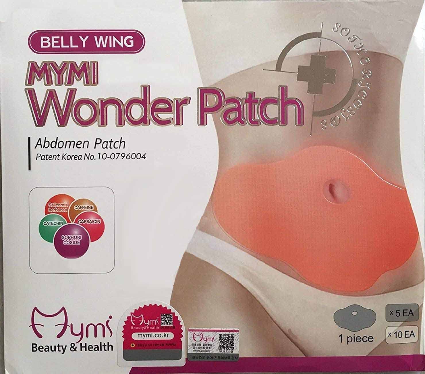 Mymi Wonder Body Applicator Wrap - 10 Pack for Belly Fat Loss, Toning, Contouring & Firming | Postpartum Recovery, Weight Loss, Body Shaping for Women