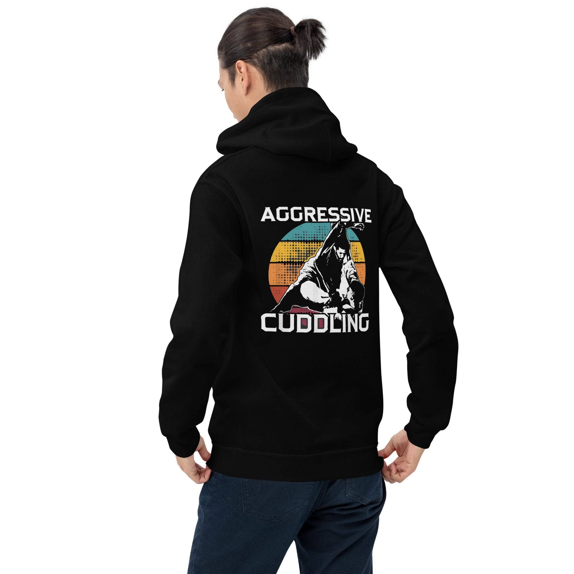 Jiu Jitsu Hoodie for Men & Women - Aggressive Cuddling BJJ Training Hoodie - Perfect for MMA, Brazilian Jiu Jitsu Practice & Casual Streetwear