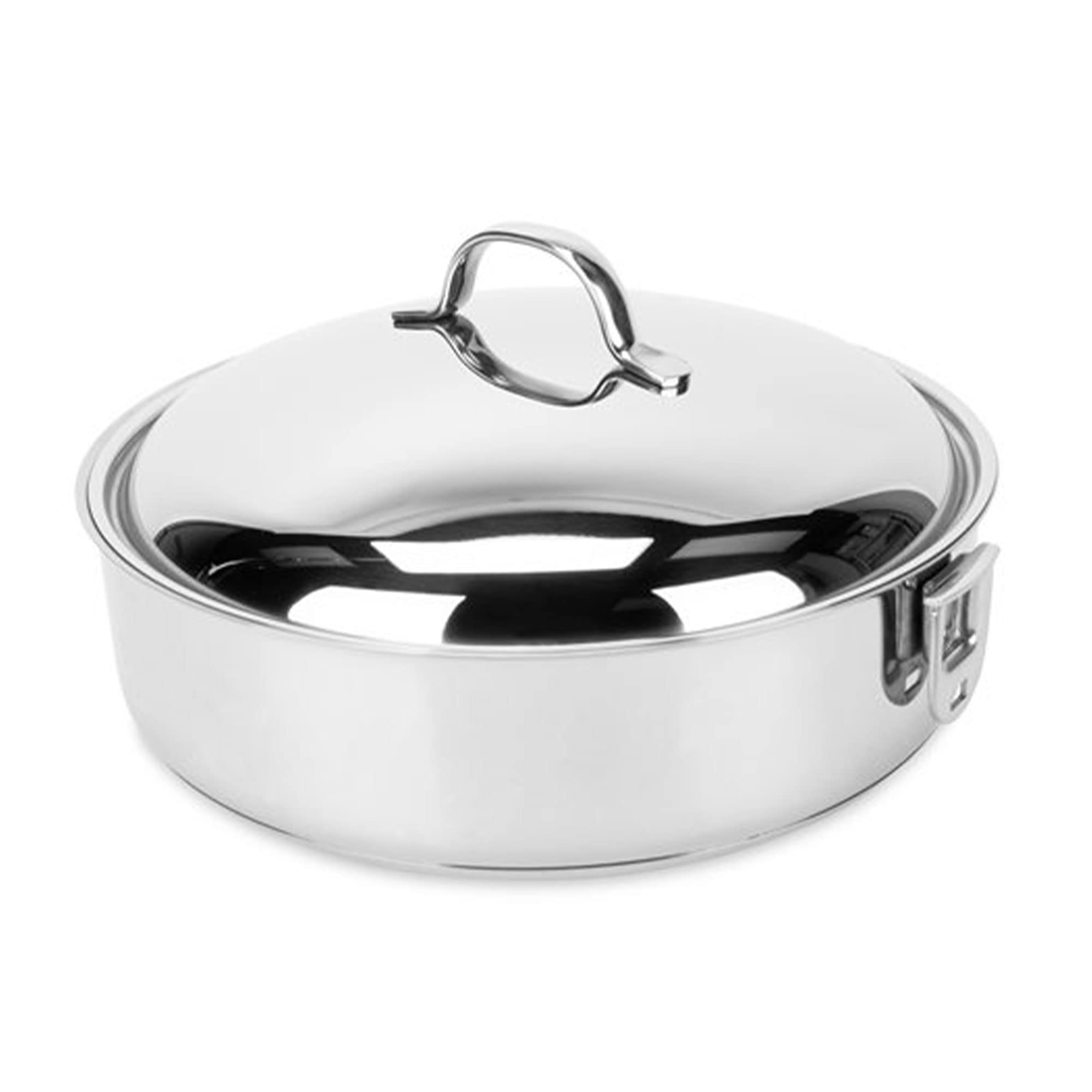 **Camco 10-Piece Stainless Steel Cookware Set with Lids – Nesting Pots & Pans, Detachable Handles & Storage Strap – Perfect for Camping, RV, Boat & Tailgating – Compact & Durable for Outdoor Cooking Adventures**
