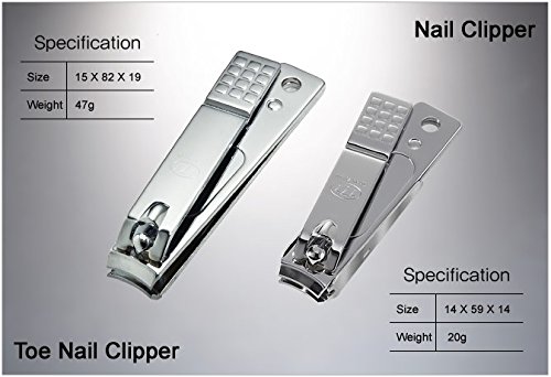 Premium Korean 777 Nail Clipper Set - 11-Piece Travel Manicure & Pedicure Kit | World's #1 Professional Grooming Tools | Made in Korea Since 1975 | Perfect for Home, Travel, Salon & Gift Giving