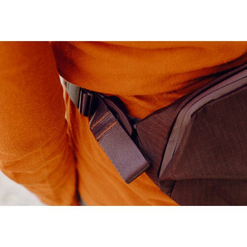 Peak Design Outdoor Sling 2L Eclipse - Waterproof Camera Bag for Travel & Hiking - Compact Crossbody Pack for DSLR, Mirrorless & Everyday Essentials
