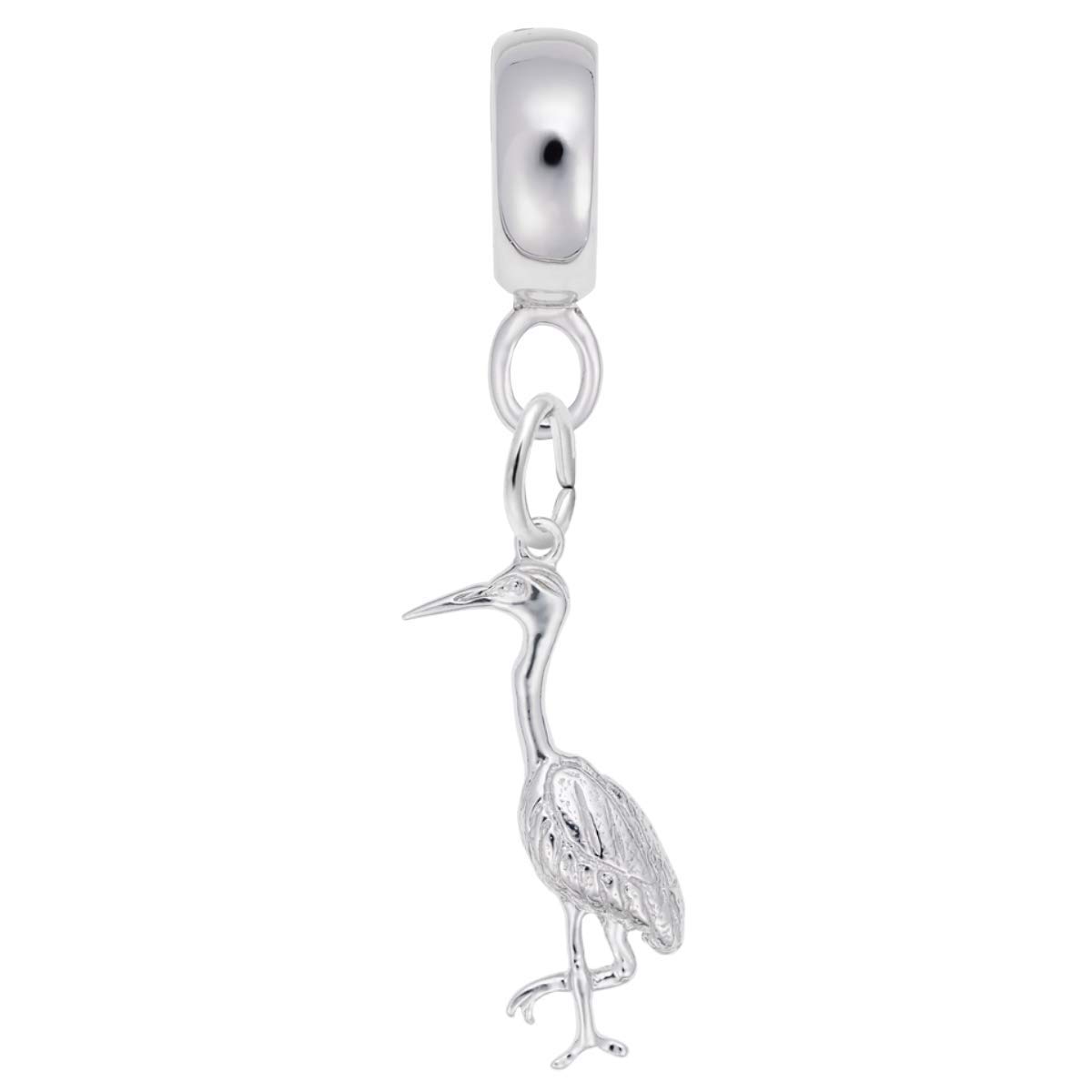 Heron Charm Dangle Beads for Jewelry Making - Handmade Bracelet & Necklace Charms for DIY Crafting - Perfect for Boho, Festival, and Everyday Wear Jewelry Accessories