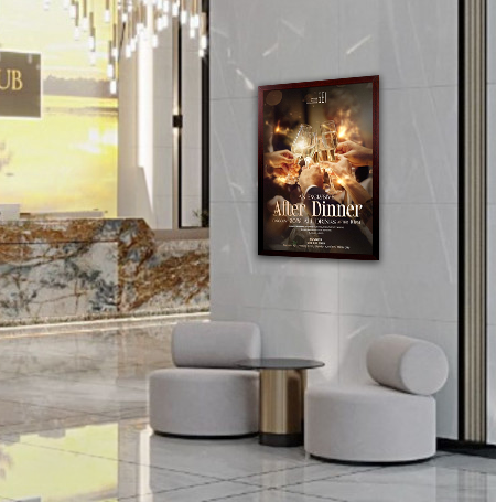 40x60 Wooden Poster Frames - Premium Quality SwingFrame for Art, Photos & Prints - Perfect for Home, Office & Gallery Display