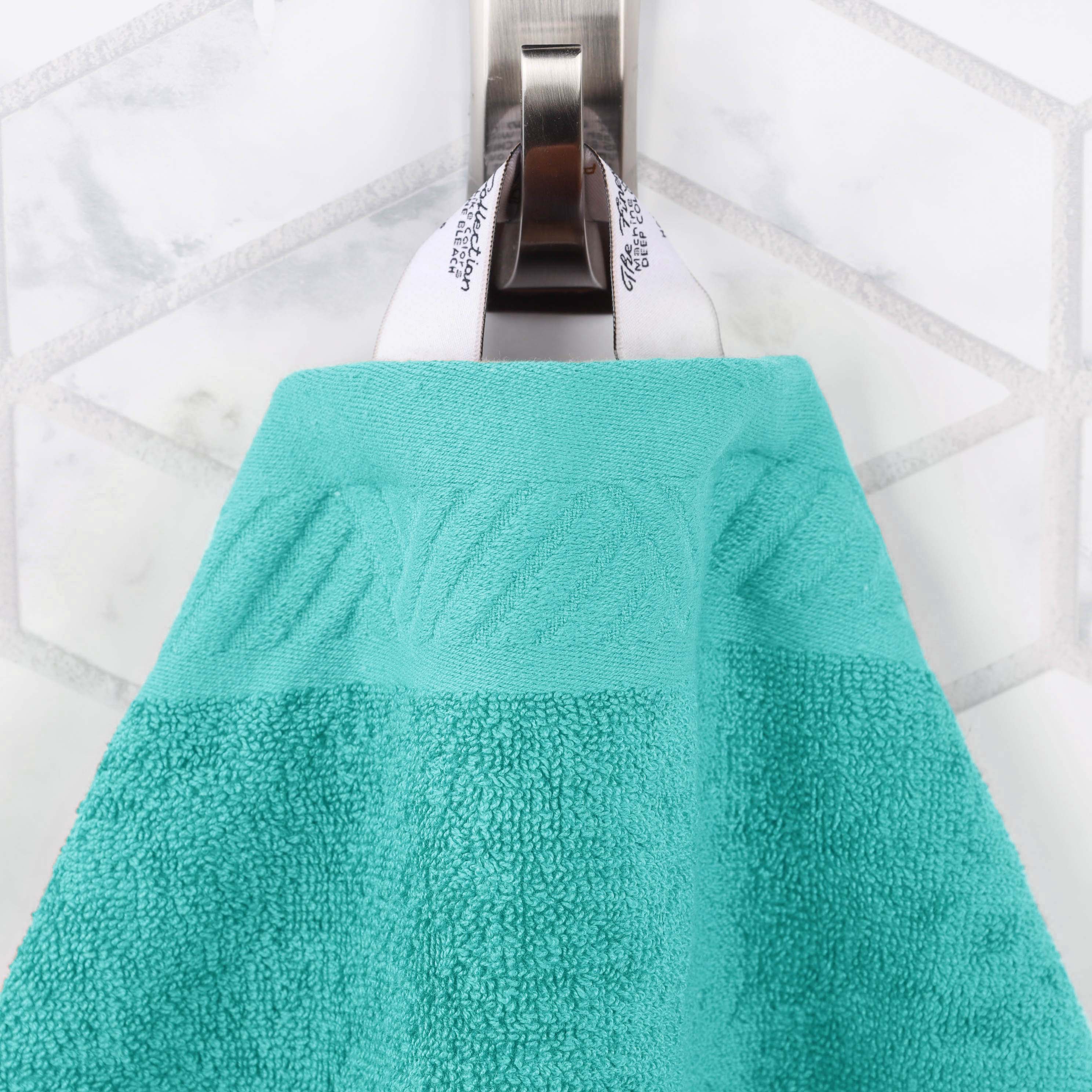 Premium Basketweave Egyptian Cotton 3-Piece Towel Set - Ultra Soft & Absorbent Bath, Beach & Gym Towels for Luxury Spa, Pool & Travel Use