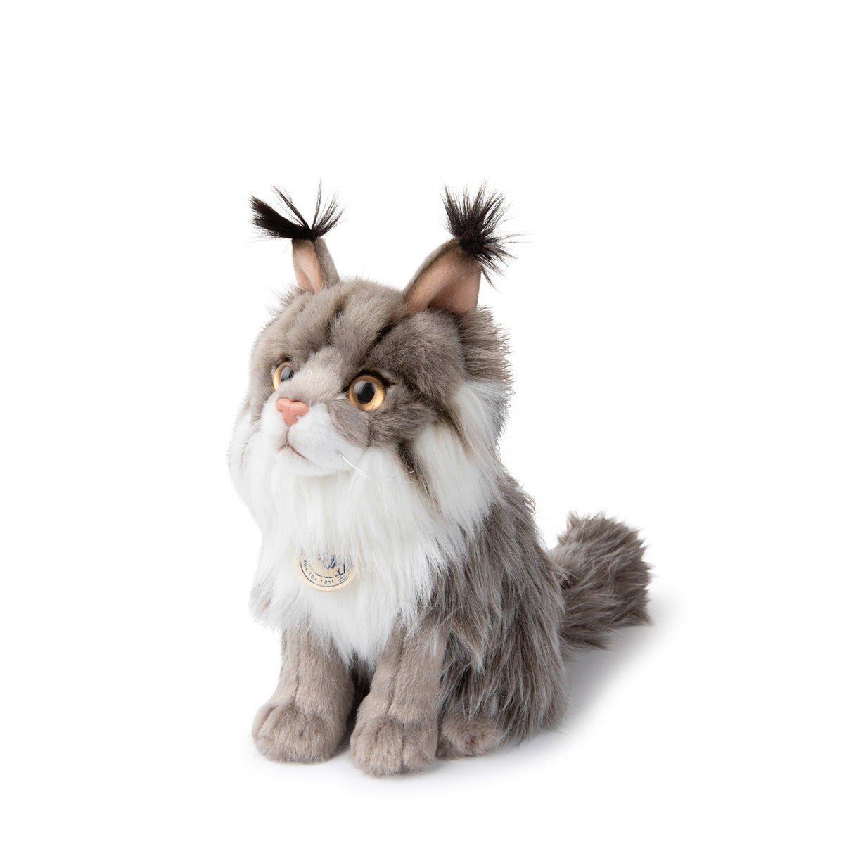 B.T. Chaps Nancy The Norwegian Forest Cat Plush Toy - 20cm (8 inch) Soft Stuffed Animal for Kids & Cat Lovers - Perfect for Cuddling, Gifts, and Home Decor