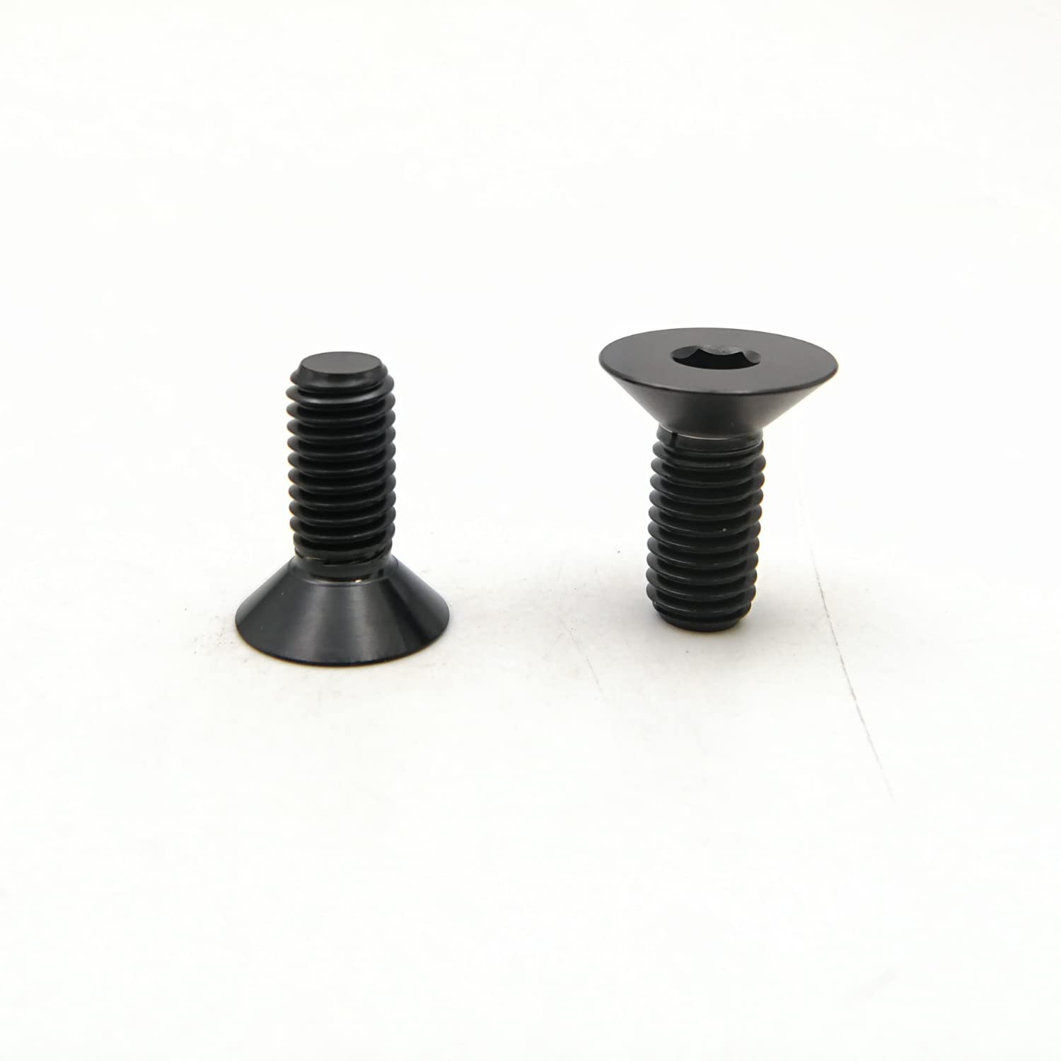 Titanium M5x10mm Hex Socket Cap Bolts - 5 Pack for Motorcycles & Bikes