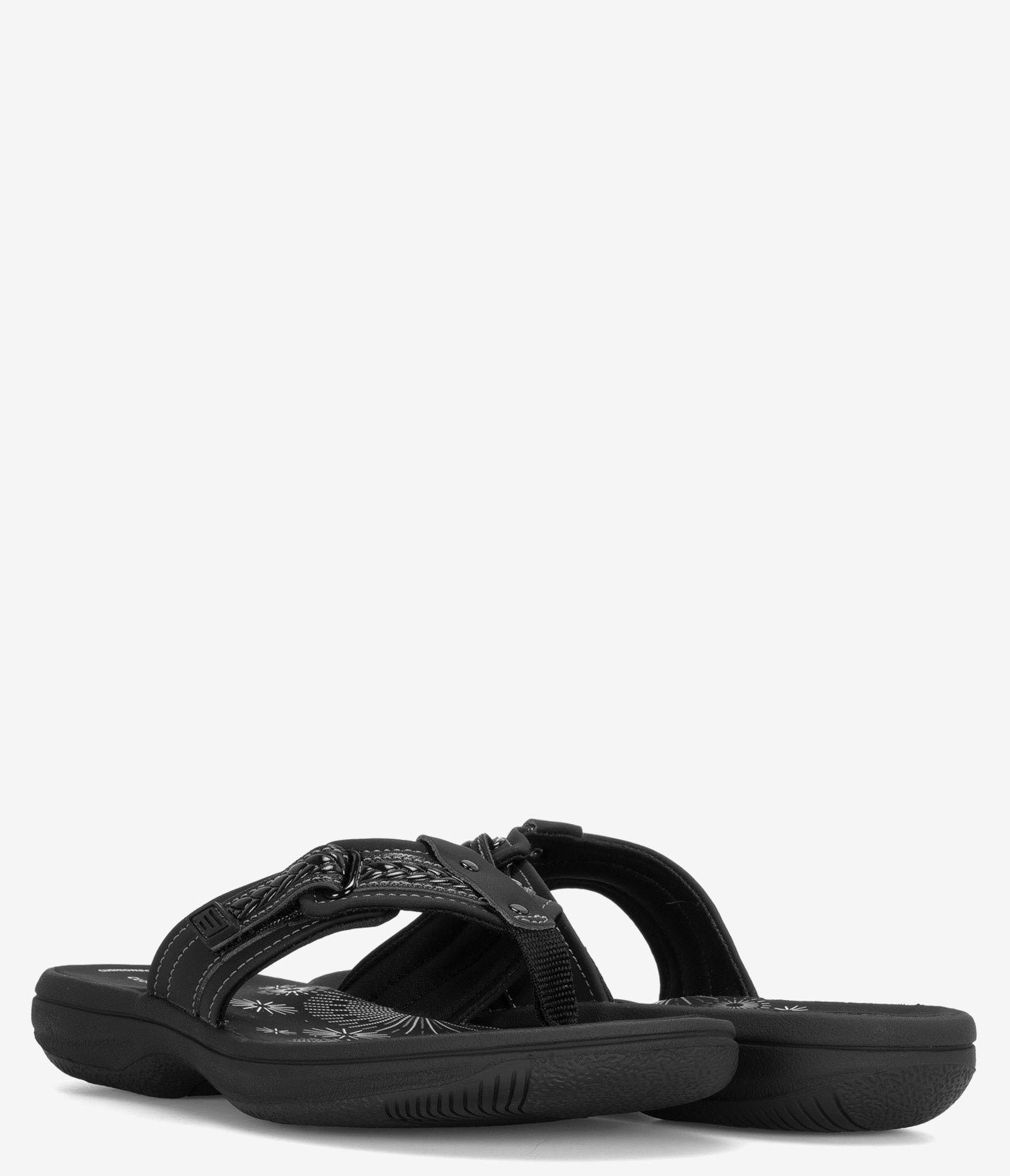 Clarks Breezey Sun Sandals for Women - Comfortable Summer Beach Flip Flops | Perfect for Vacation, Poolside & Casual Outings