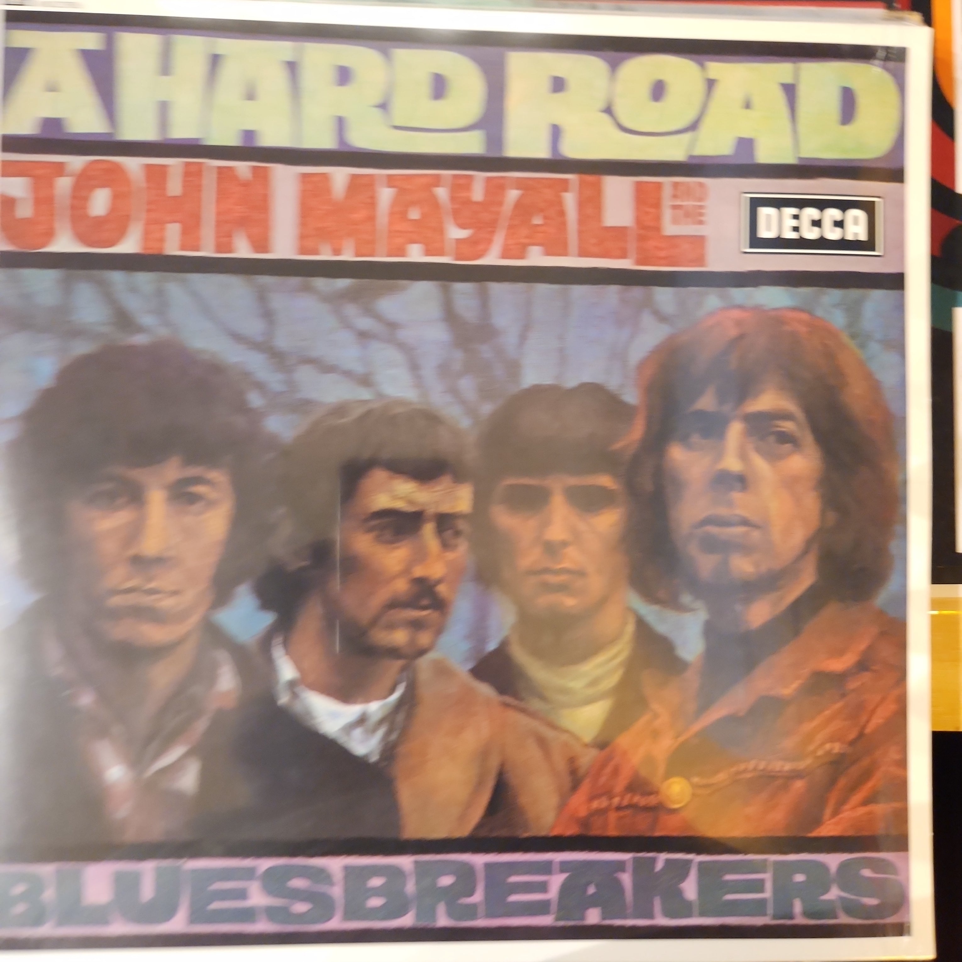 John Mayall Bluesbreakers - A Hard Road Vinyl LP Record | Classic Blues Rock Album | Perfect for Collectors & Music Enthusiasts