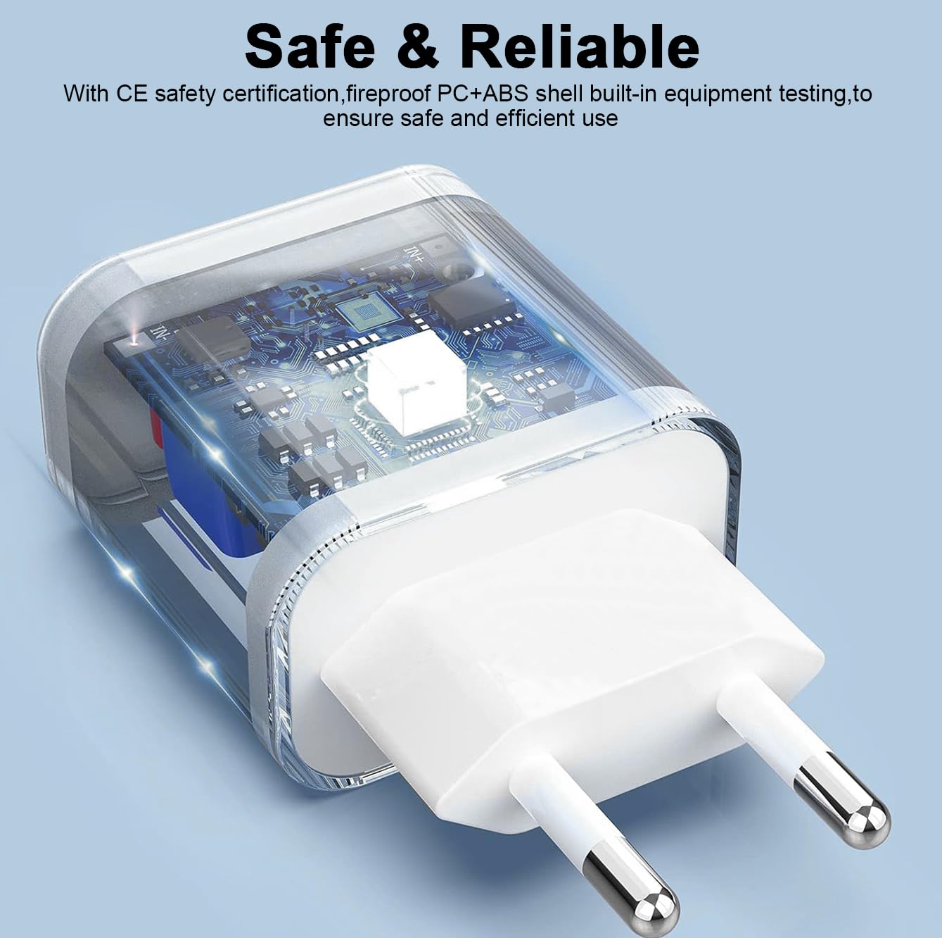 45W USB C Fast Charger & Cable for Samsung S24 Ultra/S24 Plus/S23+/S25 Ultra/S23 FE/S22, A54/A25/A34/A53/A33/A23 5G, Galaxy Note 20, Z Fold 4/5, Tab S7/S8/S9 - Quick Charge Adapter for Home, Office & Travel