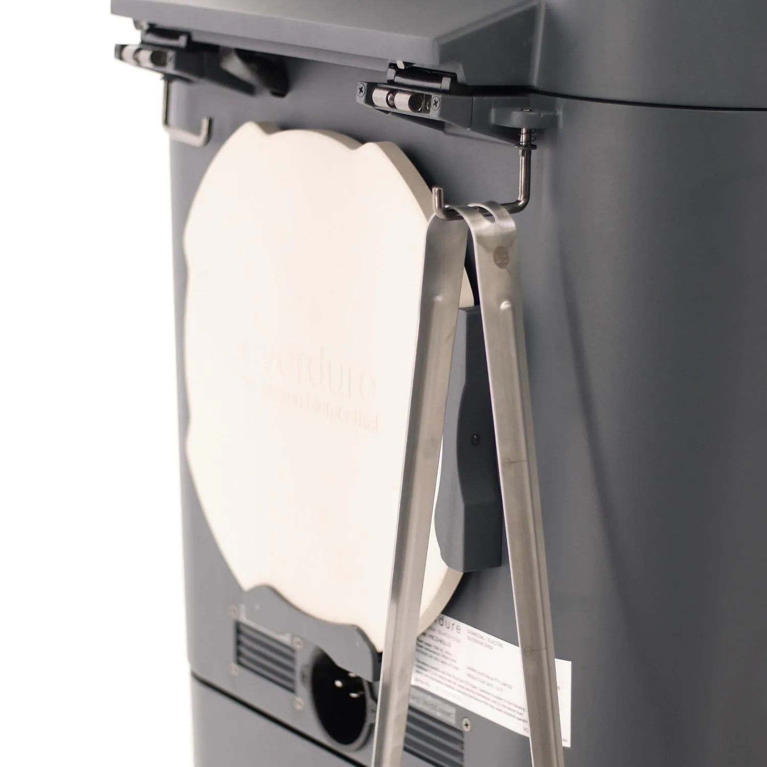 Everdure By Heston Blumenthal 4K 21 Inch Charcoal Grill & Smoker HBCE4KGUS - Premium Outdoor BBQ & Smoking for Backyard, Camping, and Tailgating