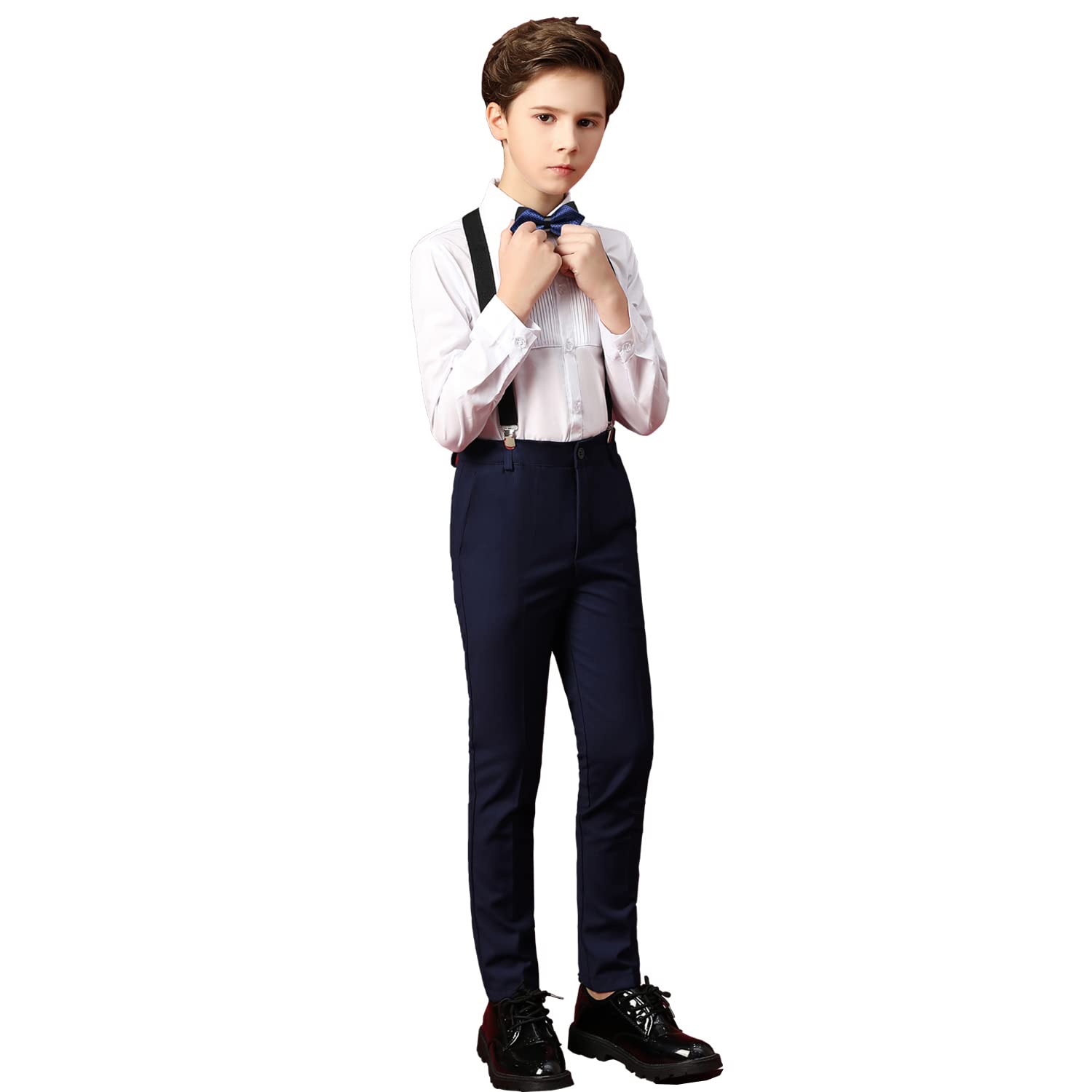 Boys Suits 4-Piece Tuxedo Set for Weddings & Parties