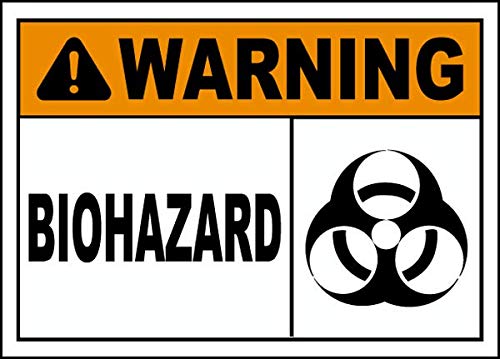 Vinyl Safety & Warning Stickers Bundle - 3 Pack (3.5