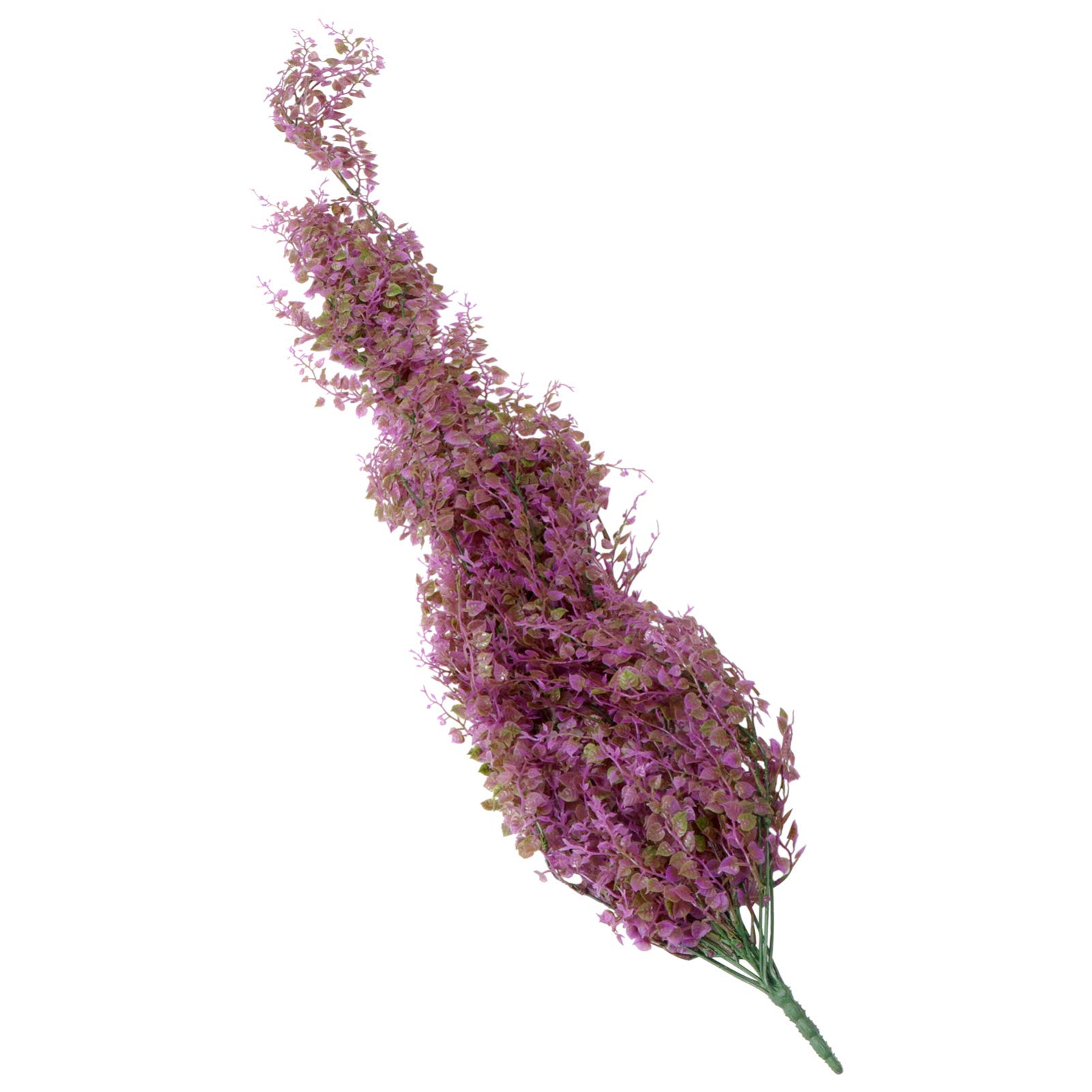 Artificial Vines Garland - Fake Greenery Hanging Plants with Purple Leaves for Wedding, Party & Home Decor - Perfect for Wall, Garden, Ceiling and Indoor/Outdoor Decoration
