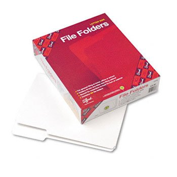 Smead 1/3 Cut Letter Size Colored File Folders - 4 Pack for Office, School, and Home Organization | Assorted Colors, Durable Filing Solution
