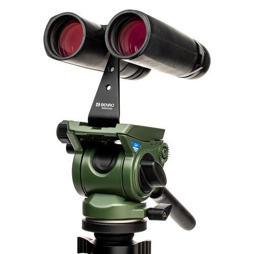 Benro Arca Swiss Style Binocular Bracket - Compatible with Tripods & Monopods | Durable Aluminum Alloy for Outdoor Activities, Bird Watching & Stargazing
