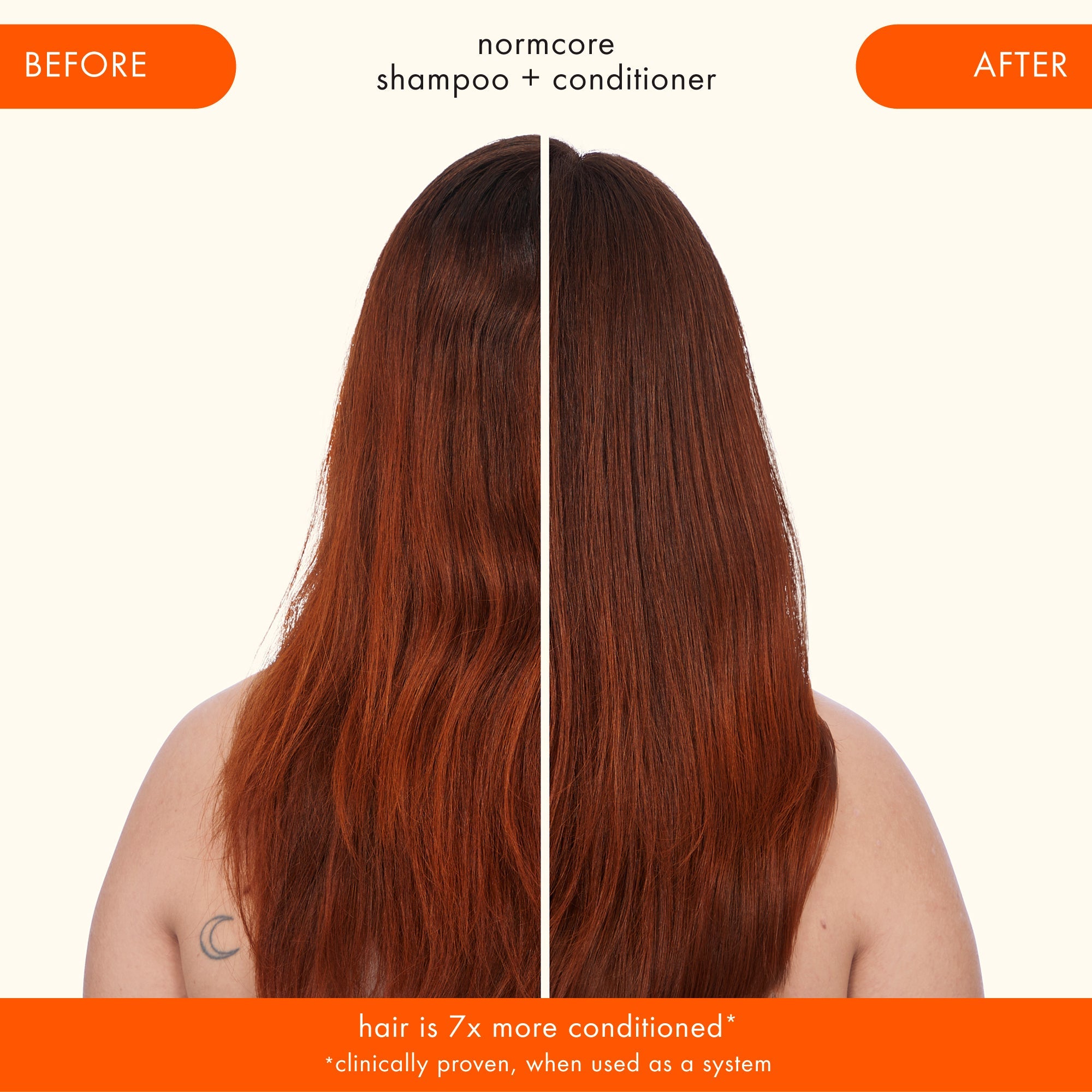 Amika Normcore Signature Shampoo and Conditioner Set - 9.2oz Hydrating & Repairing Hair Care Duo ($46 Value) - Perfect for Dry, Damaged Hair at Home or Salon Use