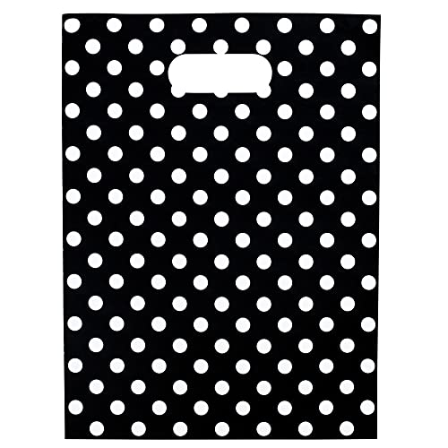 Black Polka Dots