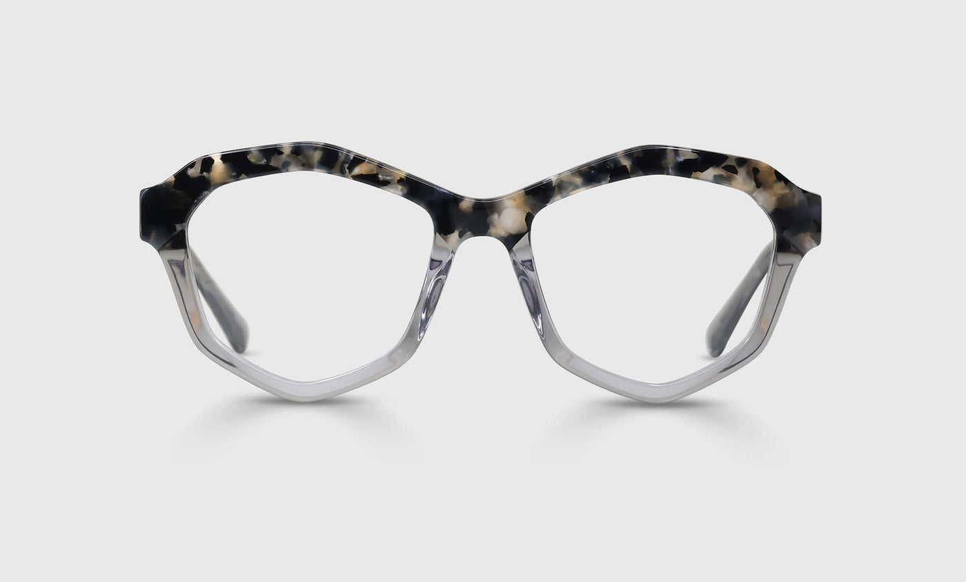 Tough Nut Color 00 Tortoise Shell Glasses with Grey Crystal Front & Grey Temples - Stylish Eyewear for Men & Women, Perfect for Reading, Driving & Fashion Accessories