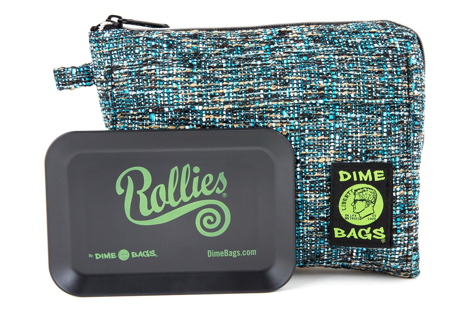 DIME BAGS All-in-One Odor Proof Padded Pouch with Carbon Filter - Perfect for Travel, Storage & Discreet Organization
