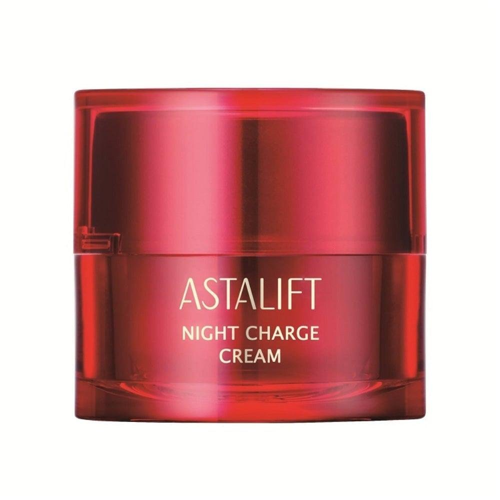 Astalift Night Charge Face Cream 30g - Anti-Aging Night Moisturizer for Wrinkles & Dry Skin - Perfect for Overnight Skin Repair & Hydration