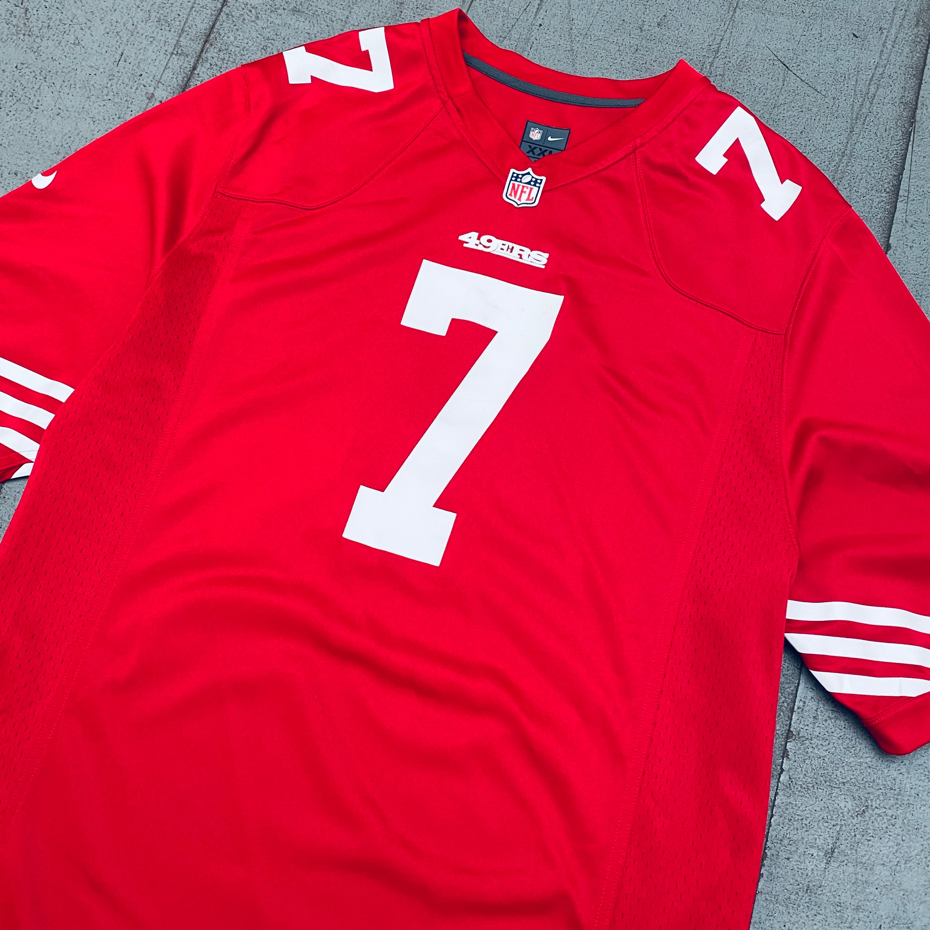 Colin Kaepernick San Francisco 49ers 2012-2013 NFL Jersey XXL - Authentic Football Jersey for Fans, Game Day & Collectors