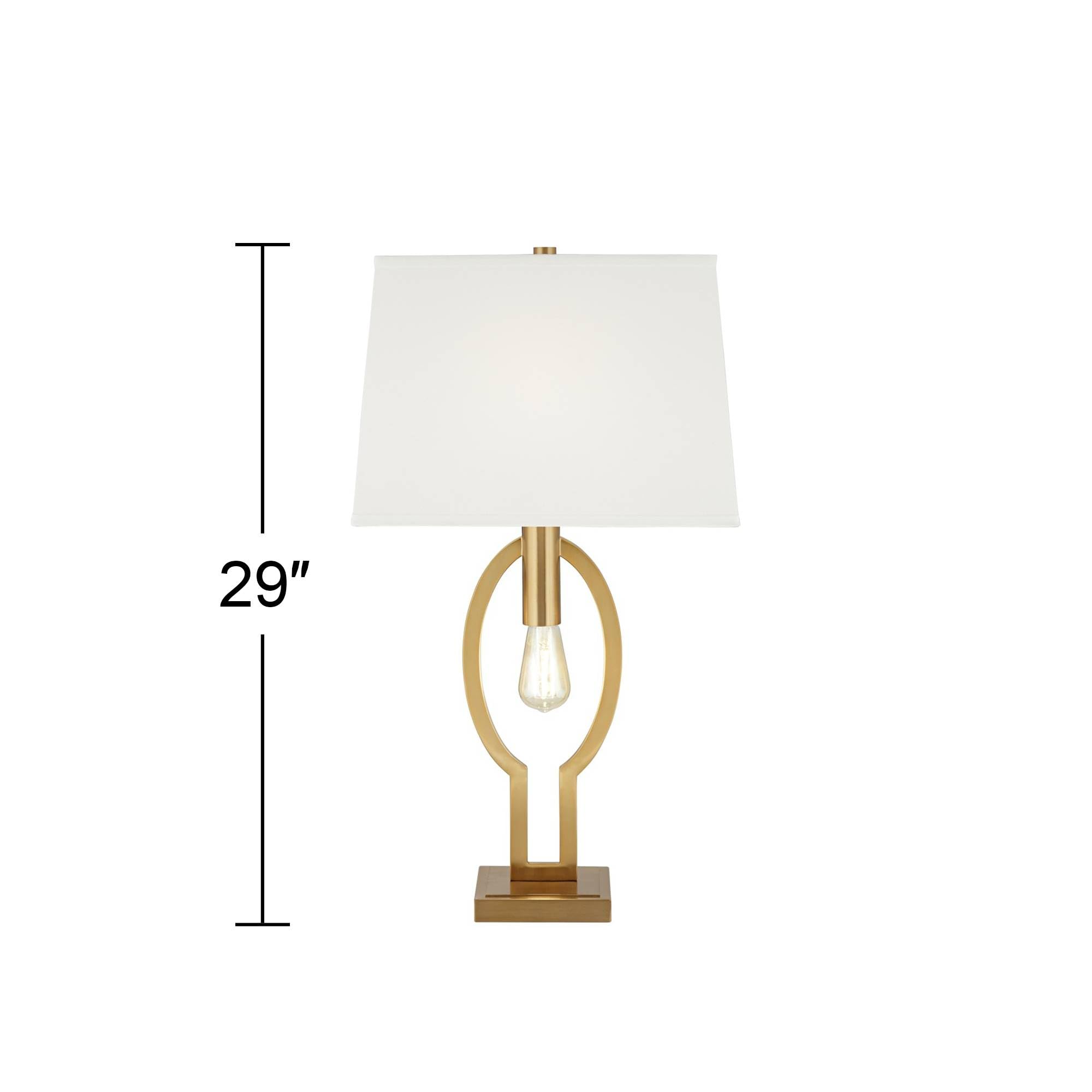 Possini Euro Design Ella Modern Glam Table Lamp - 29
