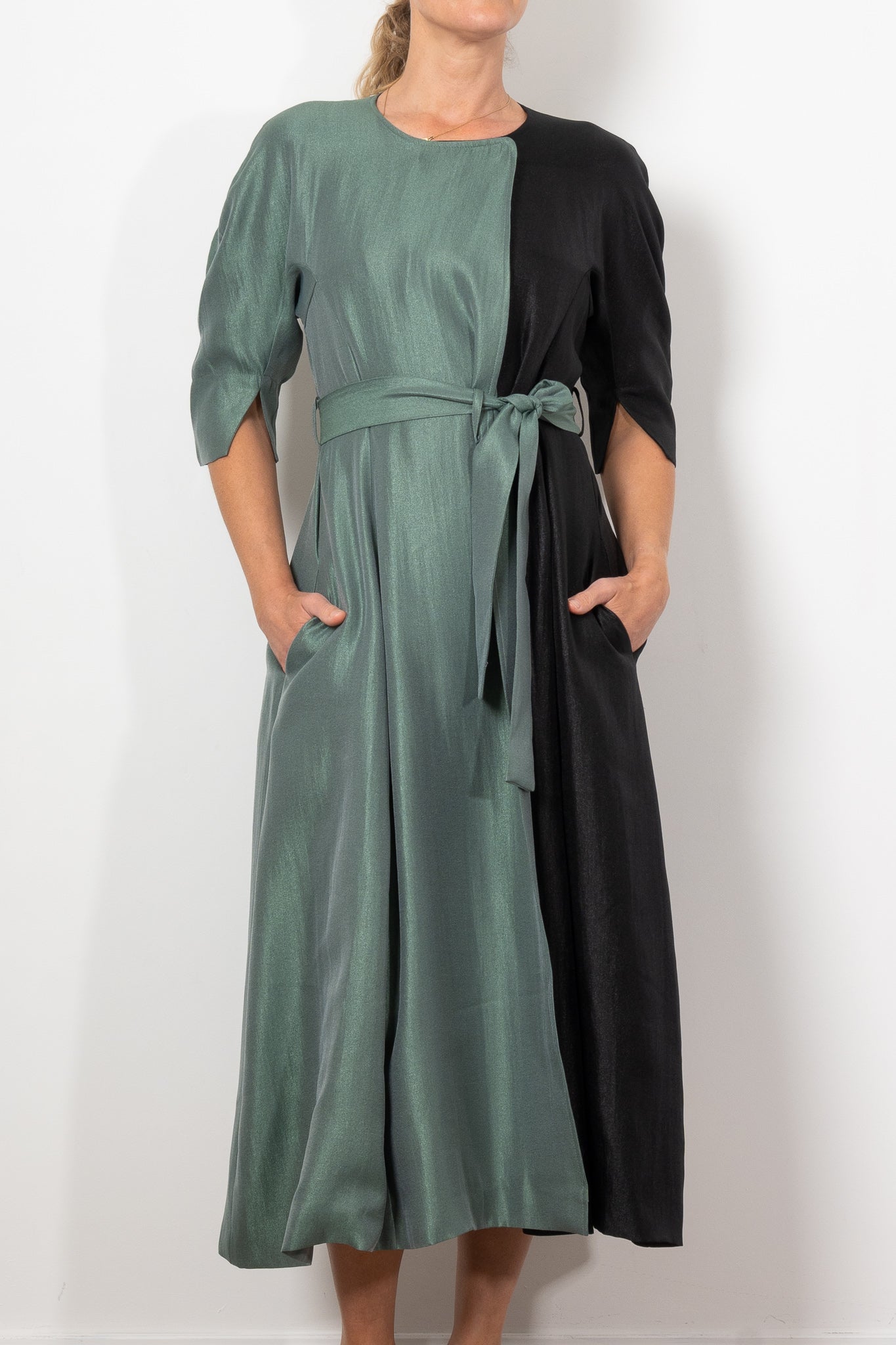 M.A. Dainty Party Dress Two Tone - Elegant Women's Cocktail Dress for Evening Events, Weddings & Special Occasions