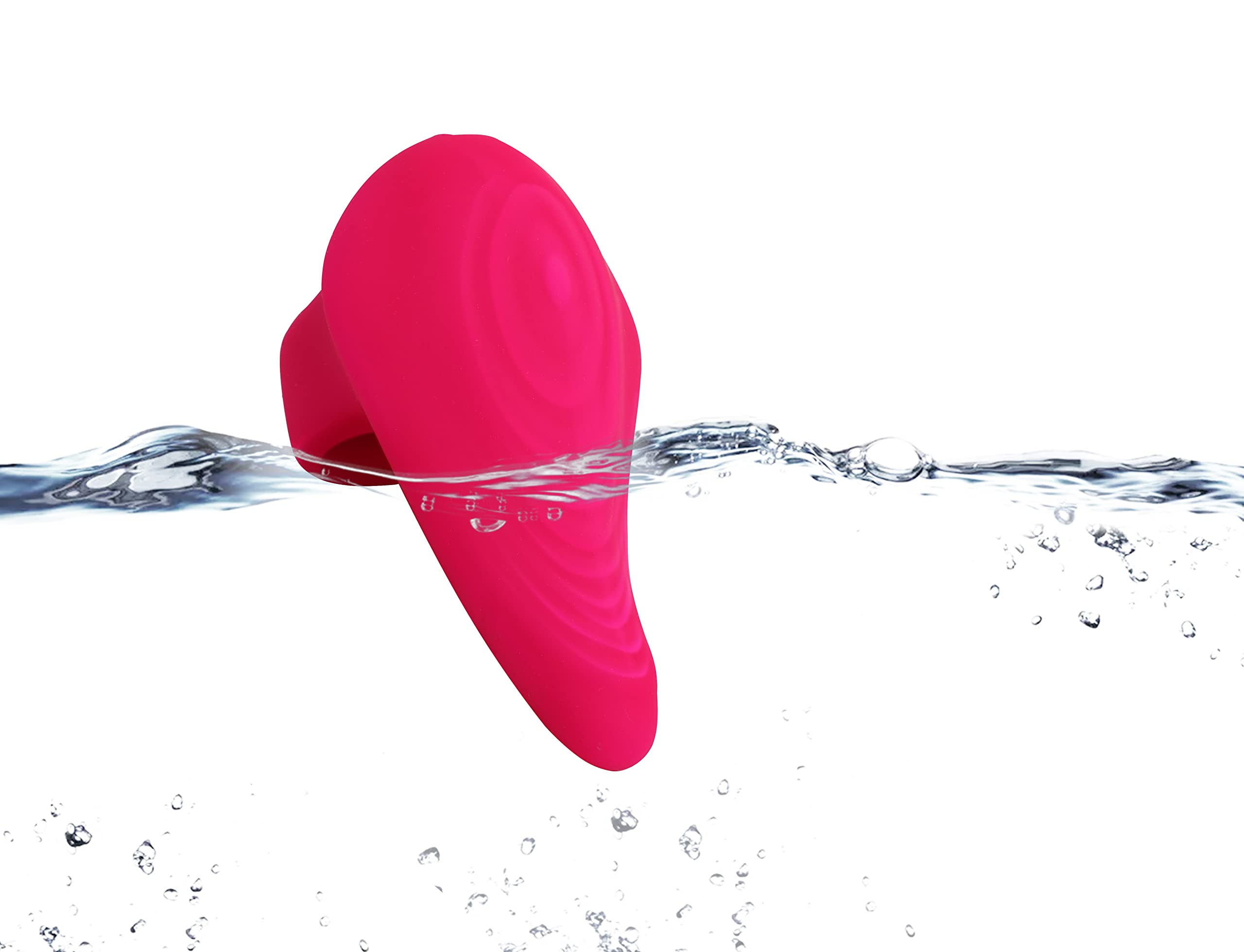 Jaxxxson Mini Finger Vibrator - Rechargeable G-Spot & Clitoral Stimulator, Anal Massager for Women | Soft Pink Silicone Adult Toy for Solo & Couples Play | Perfect for Relaxation & Intimate Moments