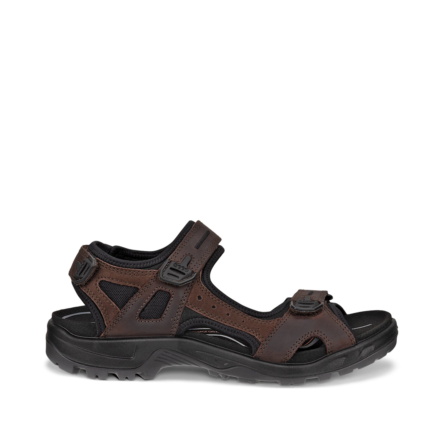 ECCO Men's Offroad Waterproof Hiking Boots in Mocha Brown - Durable Outdoor Shoes for Trekking, Camping & Mountain Adventures