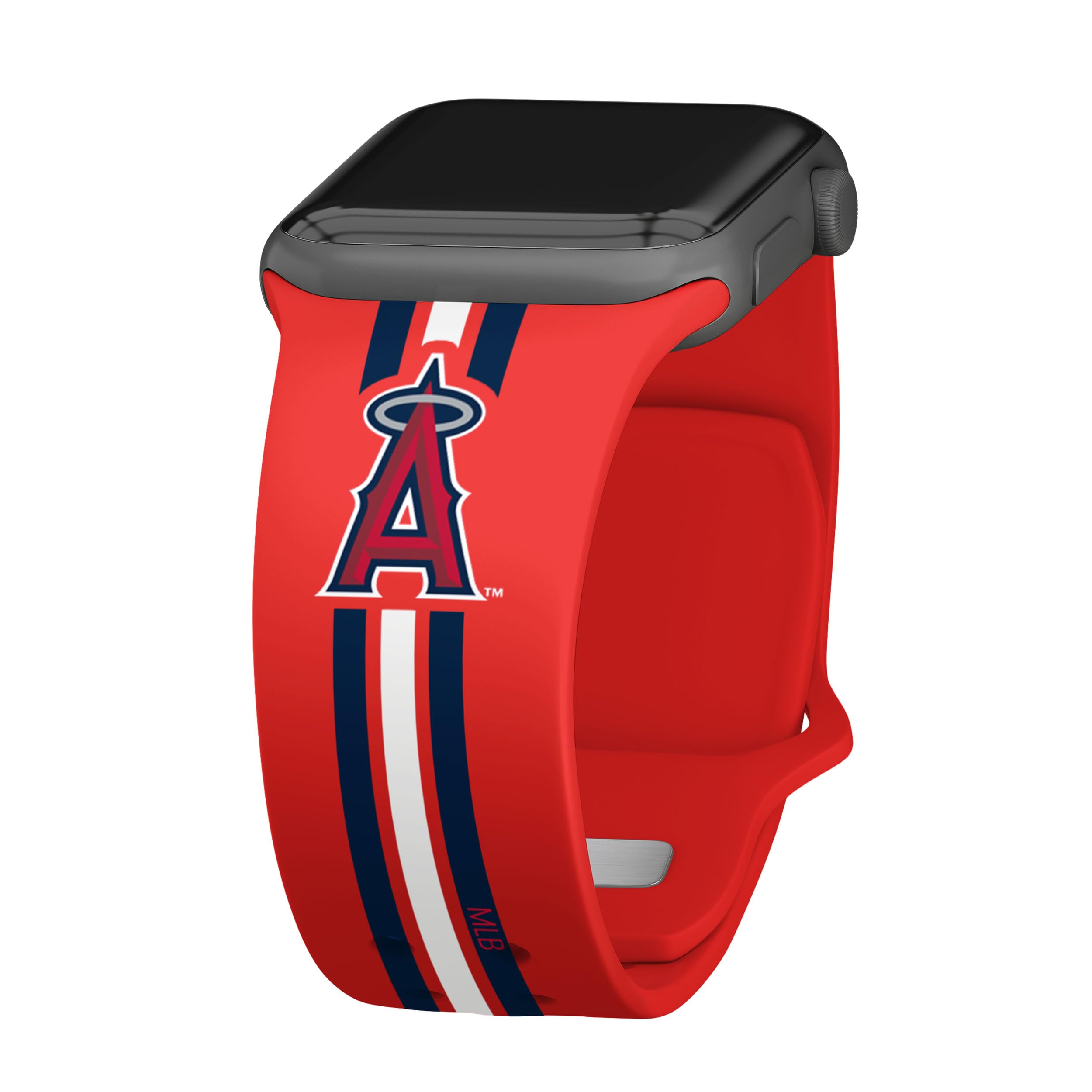 Los Angeles Angels HD Combo Package for Apple Watch & AirPods Pro - Game Time Stripes Design | Perfect for Baseball Fans & Sports Enthusiasts at Games or Daily Use